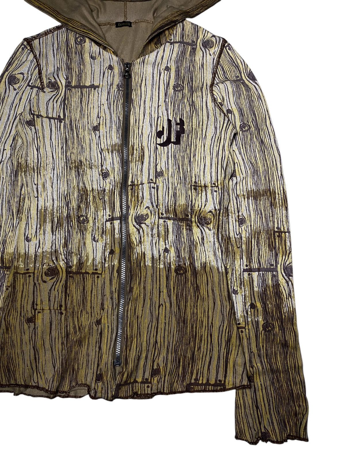 If Six Was Nine × Japanese Brand × Le Grande Bleu (L.G.B.) 2000's Diesel Ethnic Nature Zip Hoodie Size US S / EU 44-46 / 1 - 2 Thumbnail