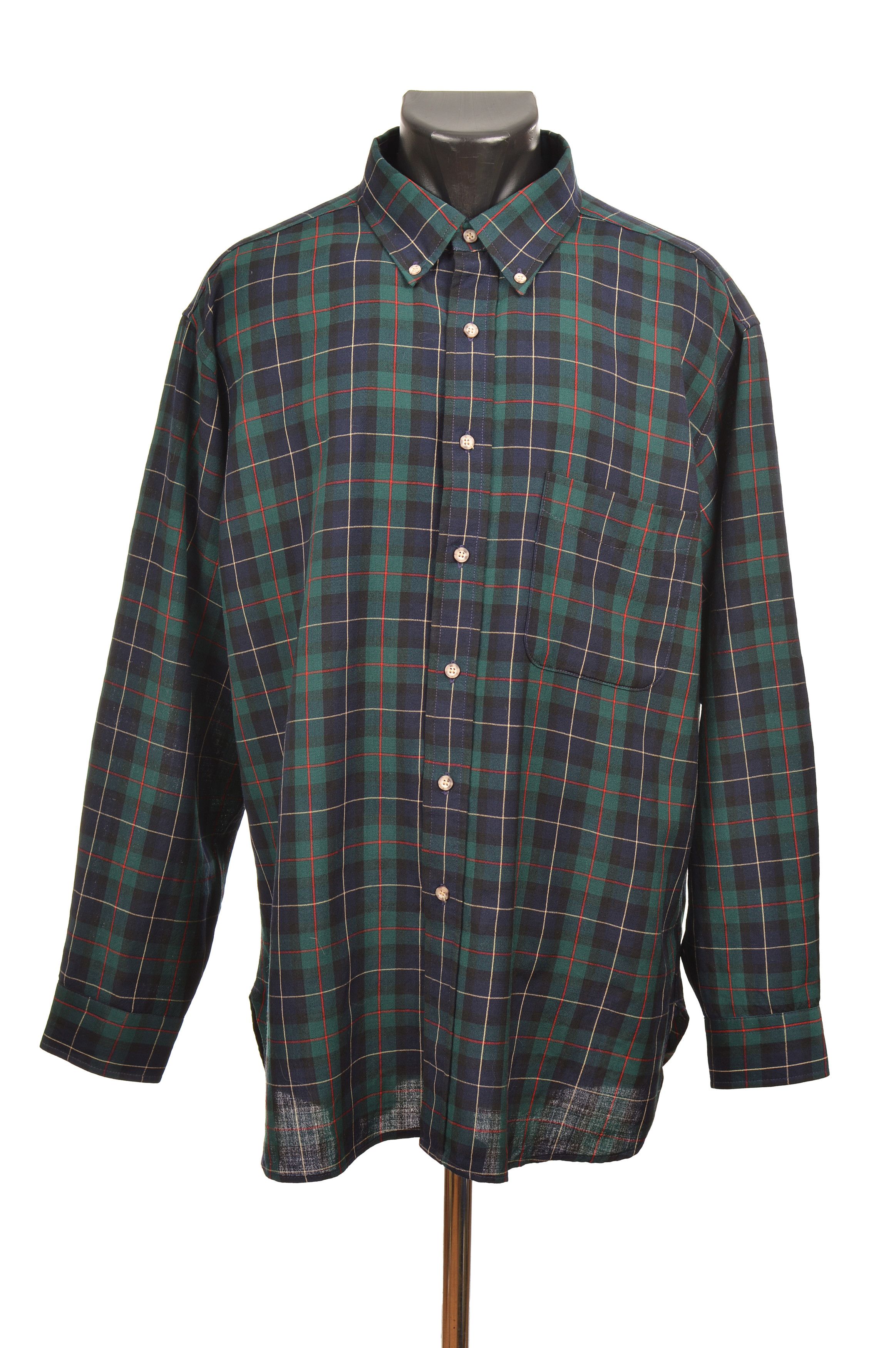 Pendleton DDP Pendleton Vintage Wool Check Plaid Button Shirt Size US XL / EU 56 / 4 - 1 Thumbnail