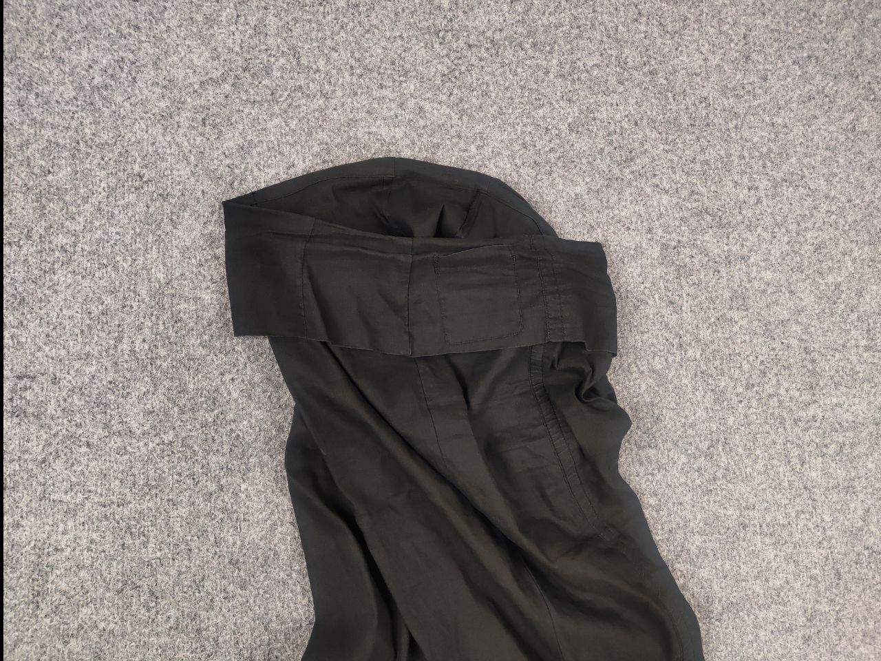 Rundholz Rundholz black label loose fit Ankle Trouser Pants Linen Size 31" - 3 Thumbnail