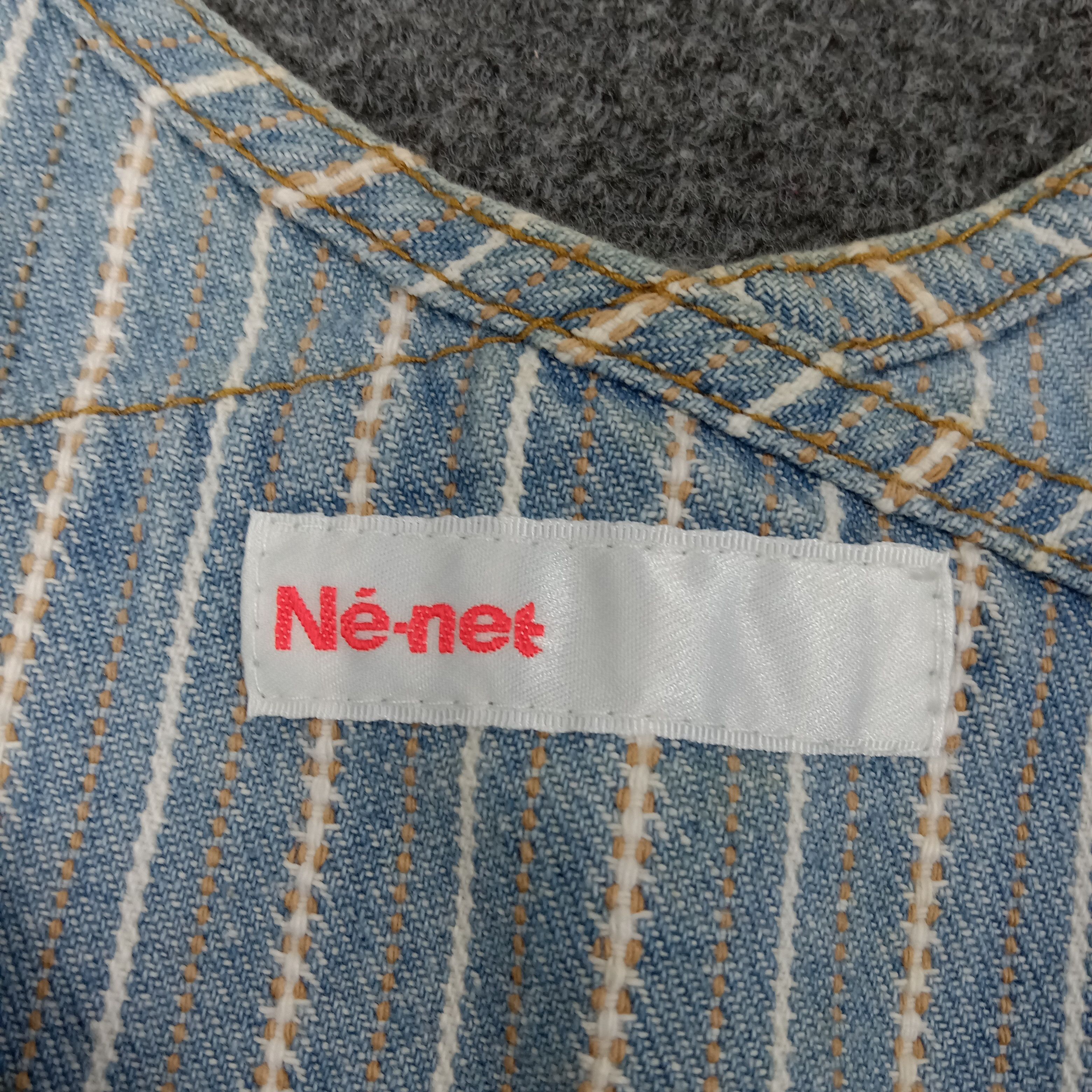 Ne-Net Ne-net by Issey Miyake Designer Overall Pants c235n6 Size US 38 / EU 54 - 4 Thumbnail