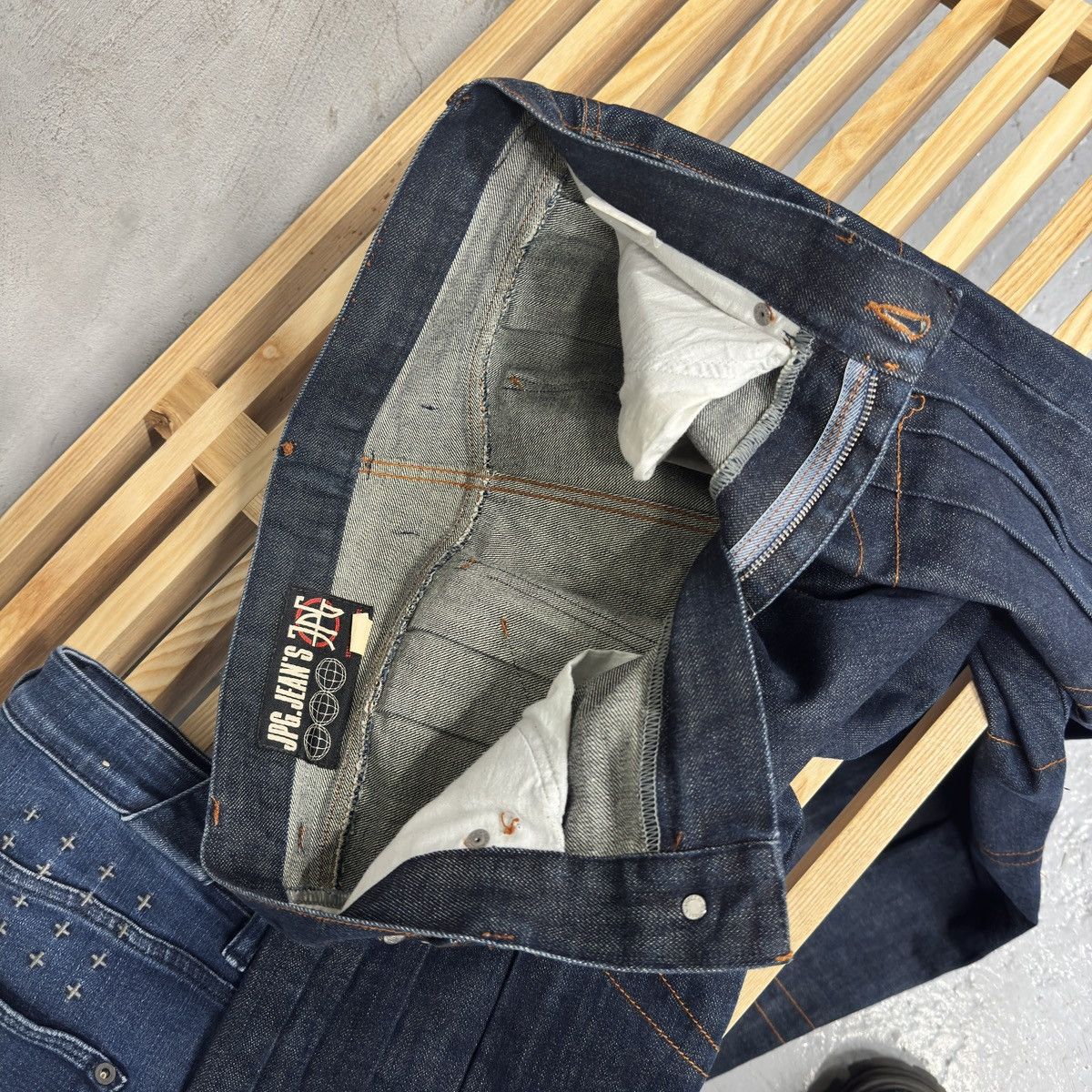 Jean Paul Gaultier Jean paul gaultier jeans 1990 Size US 31 - 12 Thumbnail