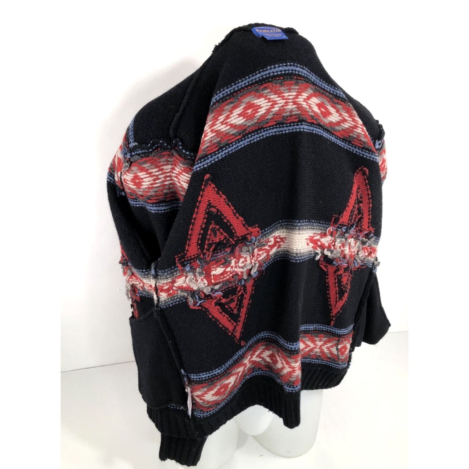 Pendleton Pendleton Wool Knit Full Zip SOUTHWEST AZTEC Md. Sweater Jacket Men M Black Red Beige Blue Aztec Full Zip Size US M / EU 48-50 / 2 - 7 Thumbnail