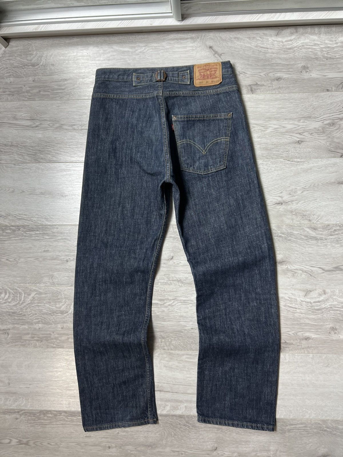 Vintage Rare Vintage Levi's 541 One Pocket Cinch Back Baggy Jeans ...