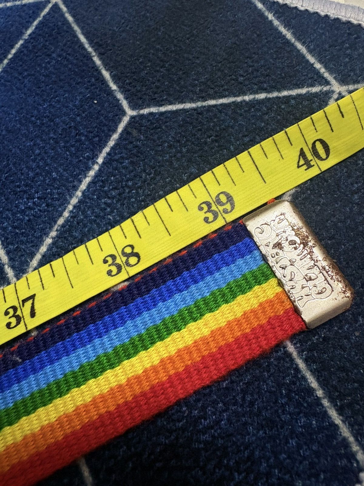 Hysteric Glamour 🔥HOT🔥 VINTAGE HYSTERIC GLAMOUR RAINBOW BELT VERY RARE Size 40 - 4 Thumbnail