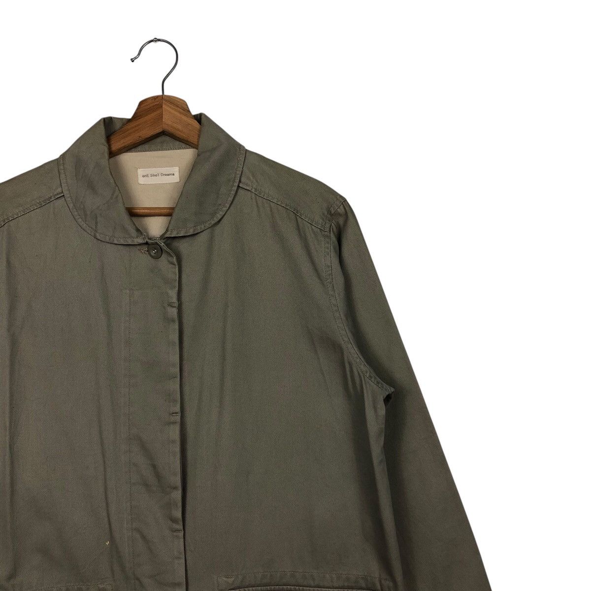 Japanese Brand × Vintage 📌Vtg Chore Work Jacket Button One Shot Dreams Issey Miyake Size US M / EU 48-50 / 2 - 7 Thumbnail