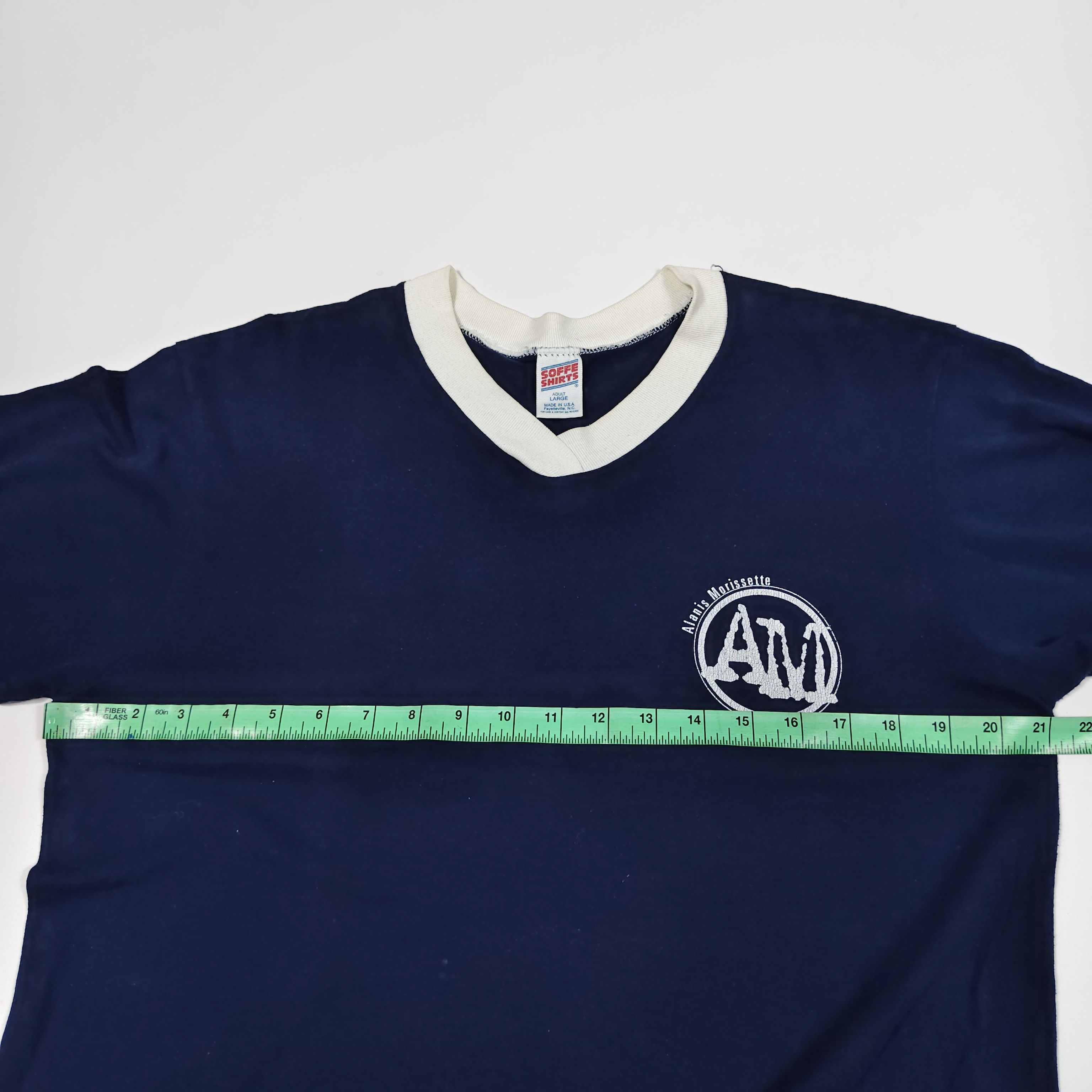 Band Tees 95 Alanis Morissette "Jagged Little Pill" Tour 69 #F Size US L / EU 52-54 / 3 - 6 Thumbnail