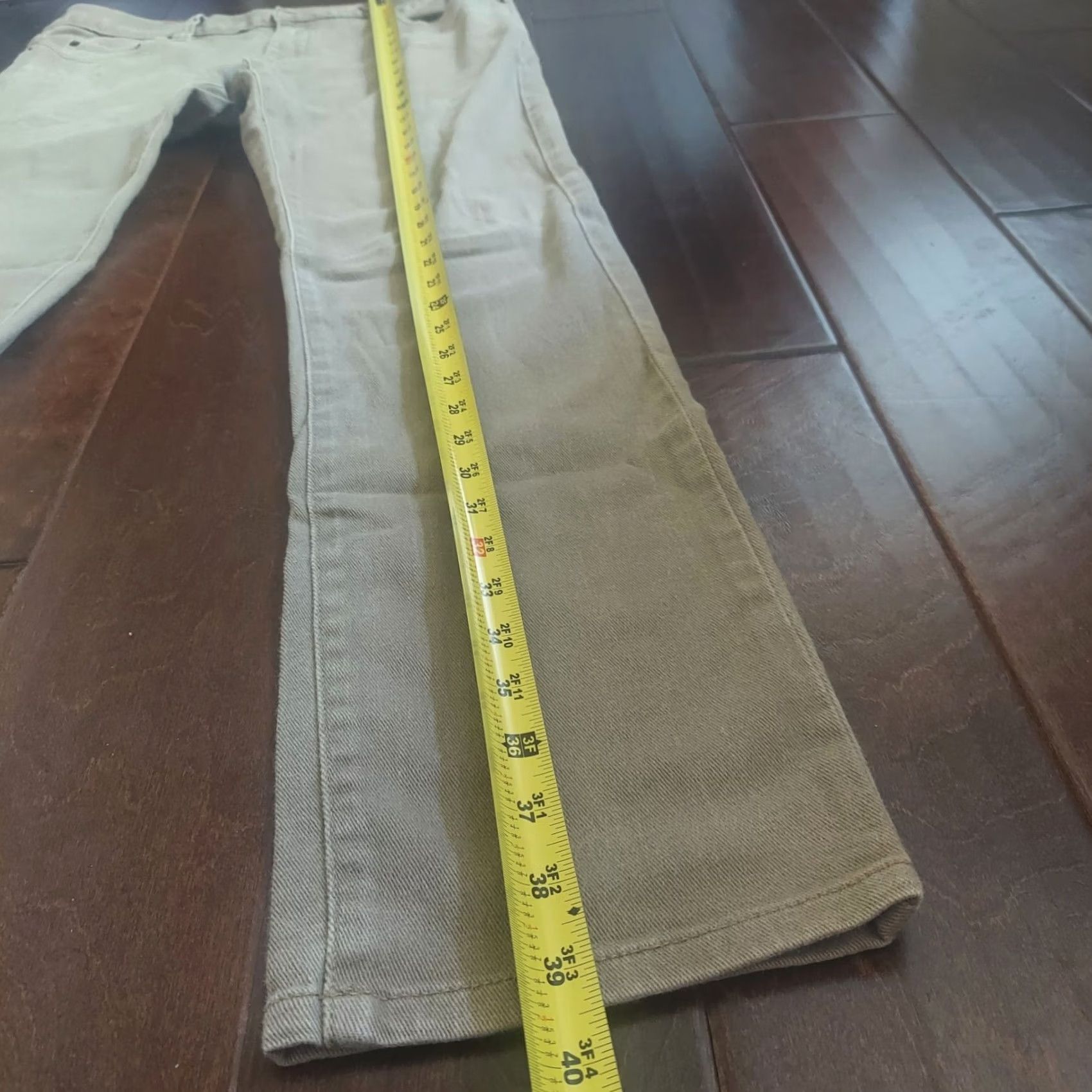 Vintage Active Revolt Jeans Men Slim Straight Gray 34 Regular Inseam 31 Cotton Spandex Slimming Style Straight B828 Size US 34 / EU 50 - 6 Thumbnail
