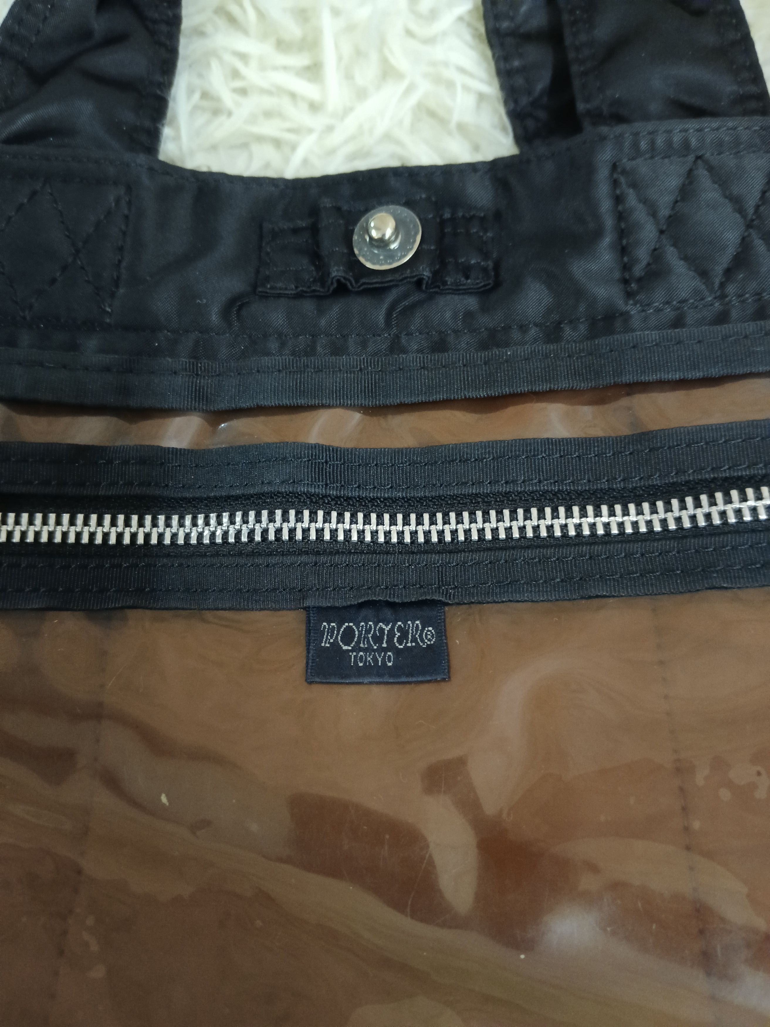 Porter PORTER TANKER BLACK TOTE BAG Size ONE SIZE - 12 Thumbnail