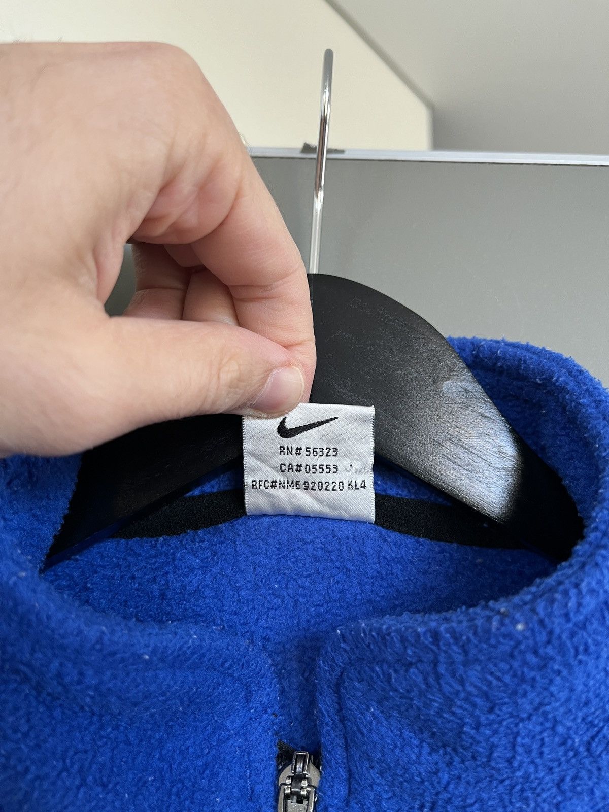 Nike Vintage Nike Fit Fleece Blue Vest Size US M / EU 48-50 / 2 - 6 Thumbnail