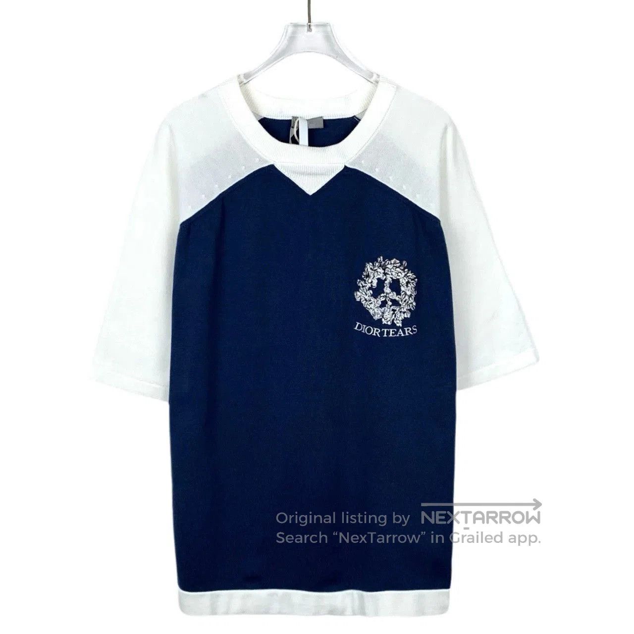 Dior dior x denim tears logo t-shirt. Size US L / EU 52-54 / 3 - 1 Thumbnail