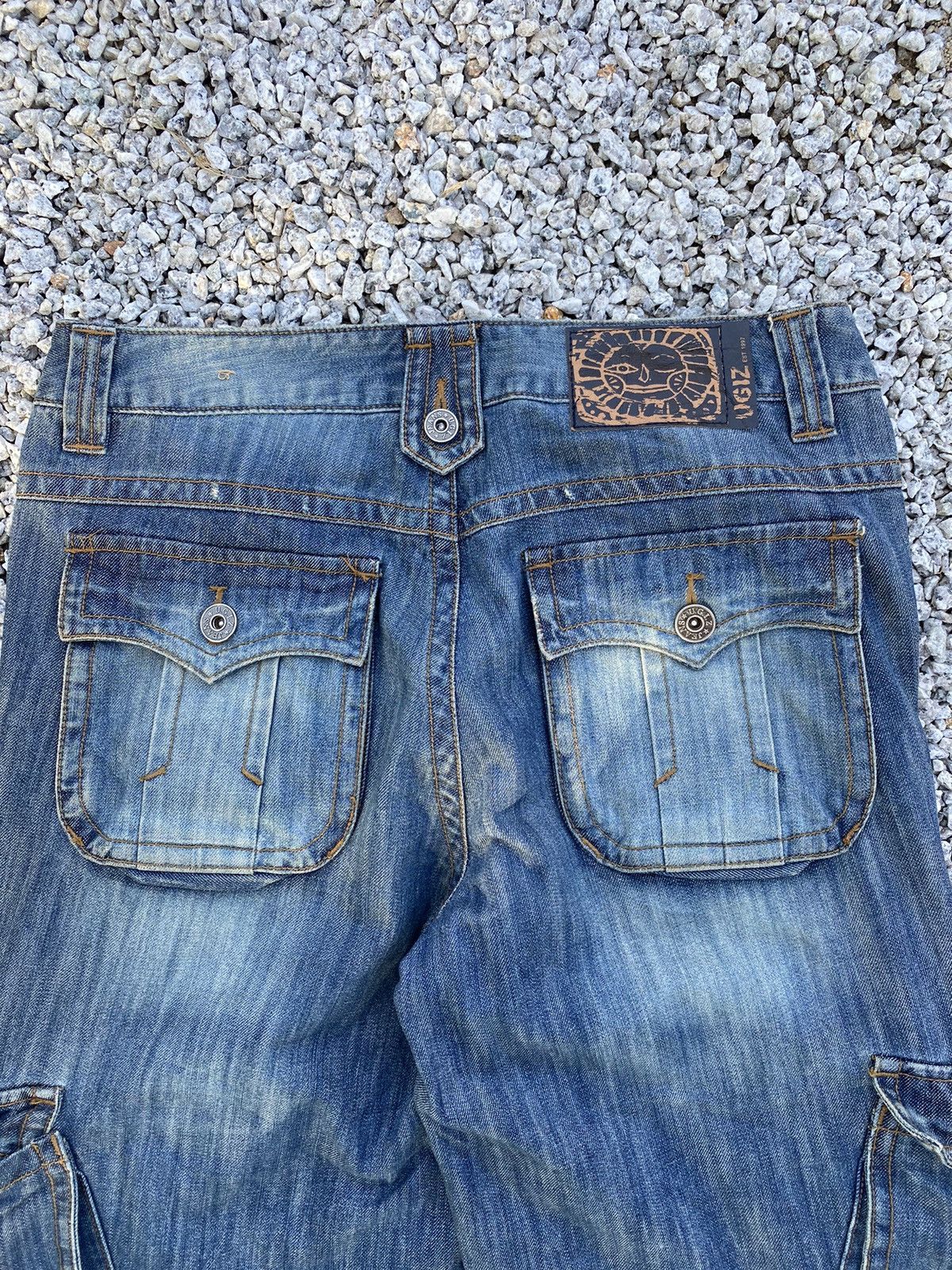 Japanese Brand × Vintage Vintage Y2K Baggy UGIZ Cargo Pants Size US 32 / EU 48 - 10 Thumbnail