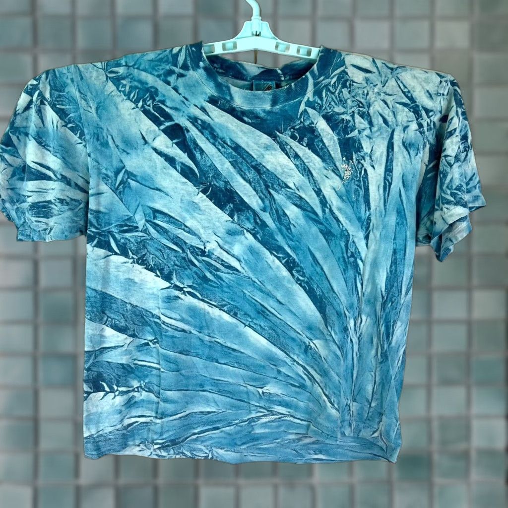 Jerzees Ice Crystal Tie Dye T Shirt Adult Size L Blue Jerzees Size US L / EU 52-54 / 3 - 1 Thumbnail