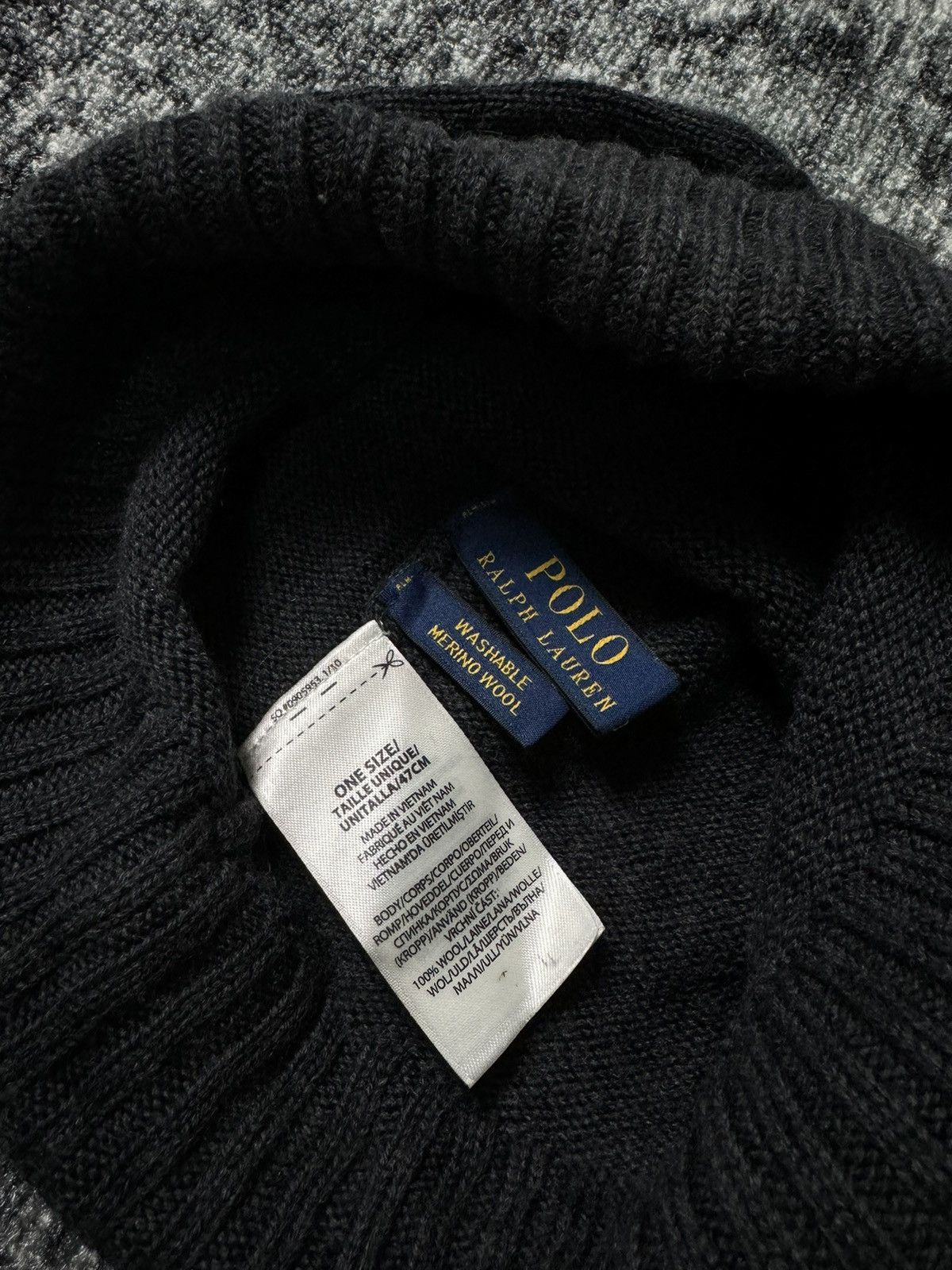 Polo Ralph Lauren × Vintage Vintage Polo Ralph Lauren Hat Distressed Violet Pony Y2K 90s Size ONE SIZE - 4 Thumbnail