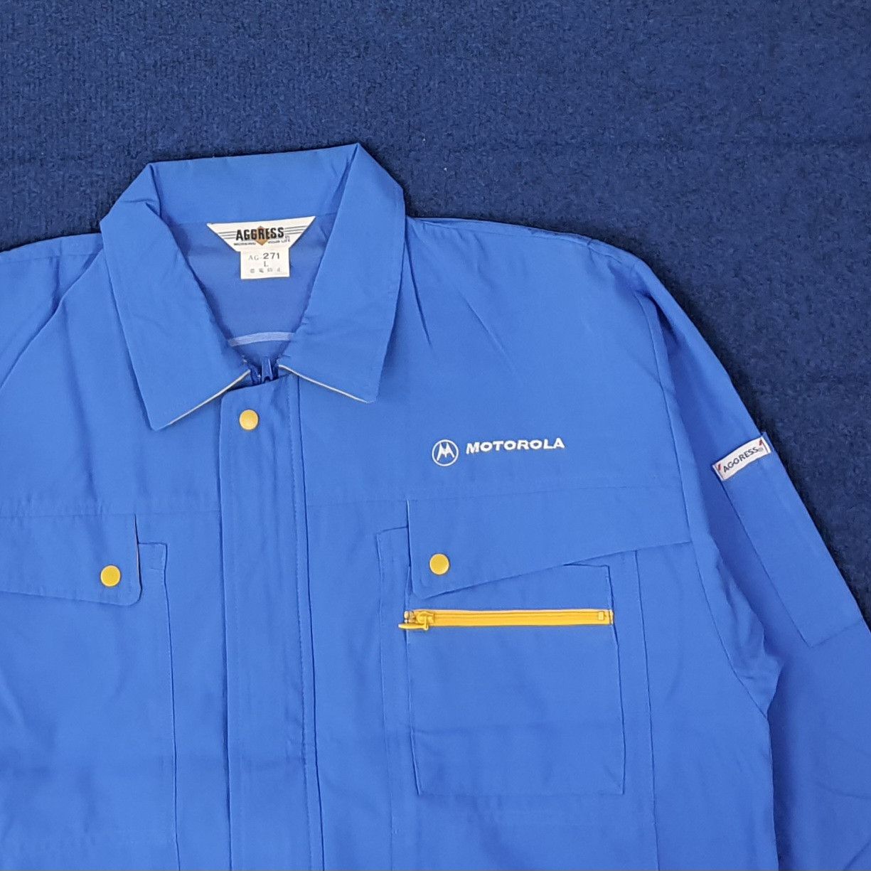 Vintage Vintage Motorola American Mobile Brand Jacket C263N14 Size US M / EU 48-50 / 2 - 4 Thumbnail