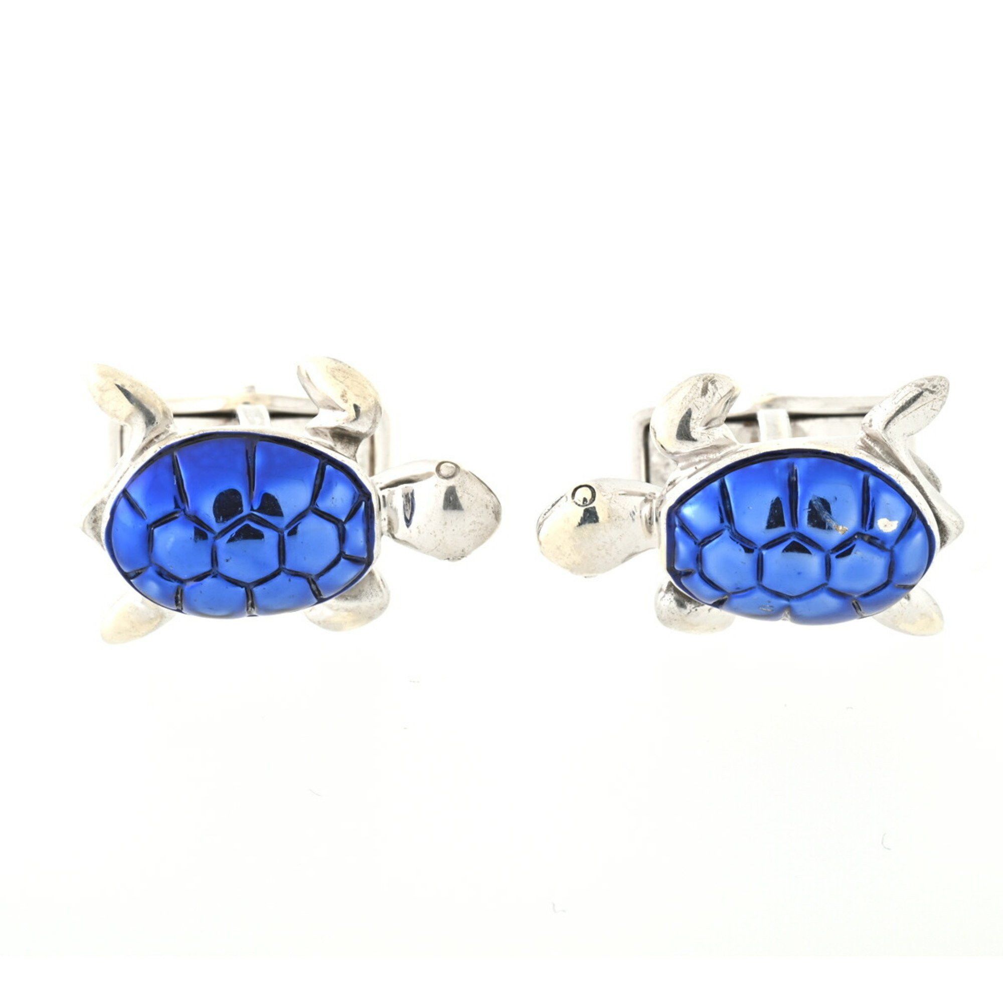 image of Alfred Dunhill Dunhill Cufflinks Sv925 Turtle B-151870, Women's