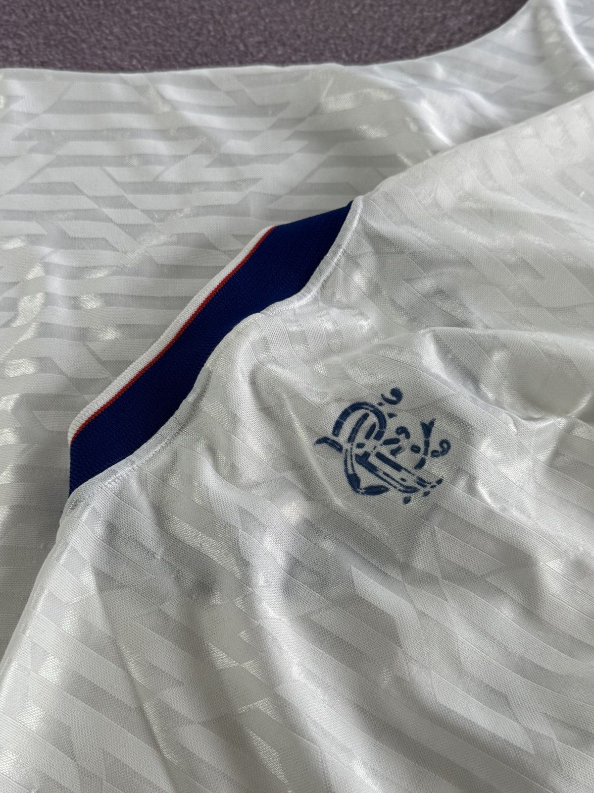 Vintage Admiral Rangers 1990 1991 1992 Away Football Soccer Jersey Size US L / EU 52-54 / 3 - 10 Thumbnail