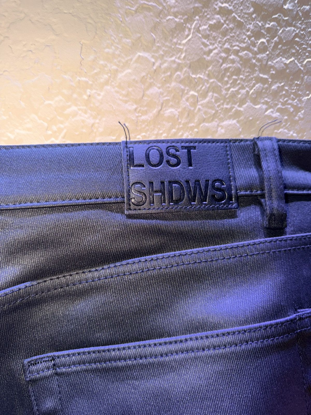 LOSTSHDWS LEATHER BLACK ON BLACK JEANS Size US 40 / EU 56 - 4 Thumbnail