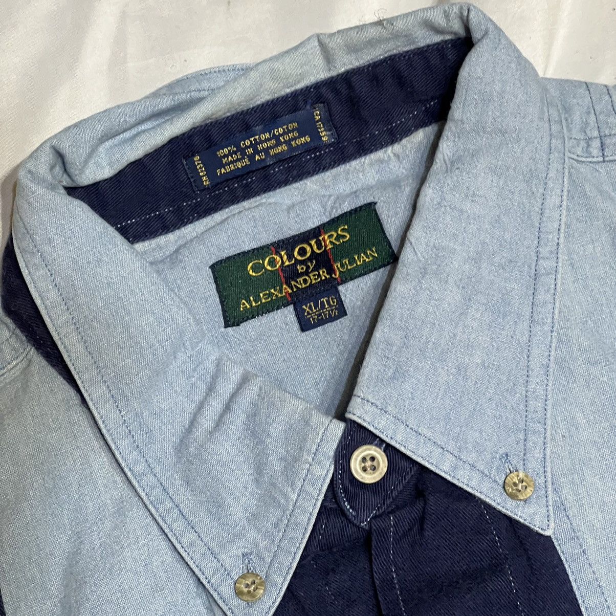 Alexander Julian Vintage 90s Colours by Alexander Julian Button up shirt Size US XL / EU 56 / 4 - 2 Thumbnail