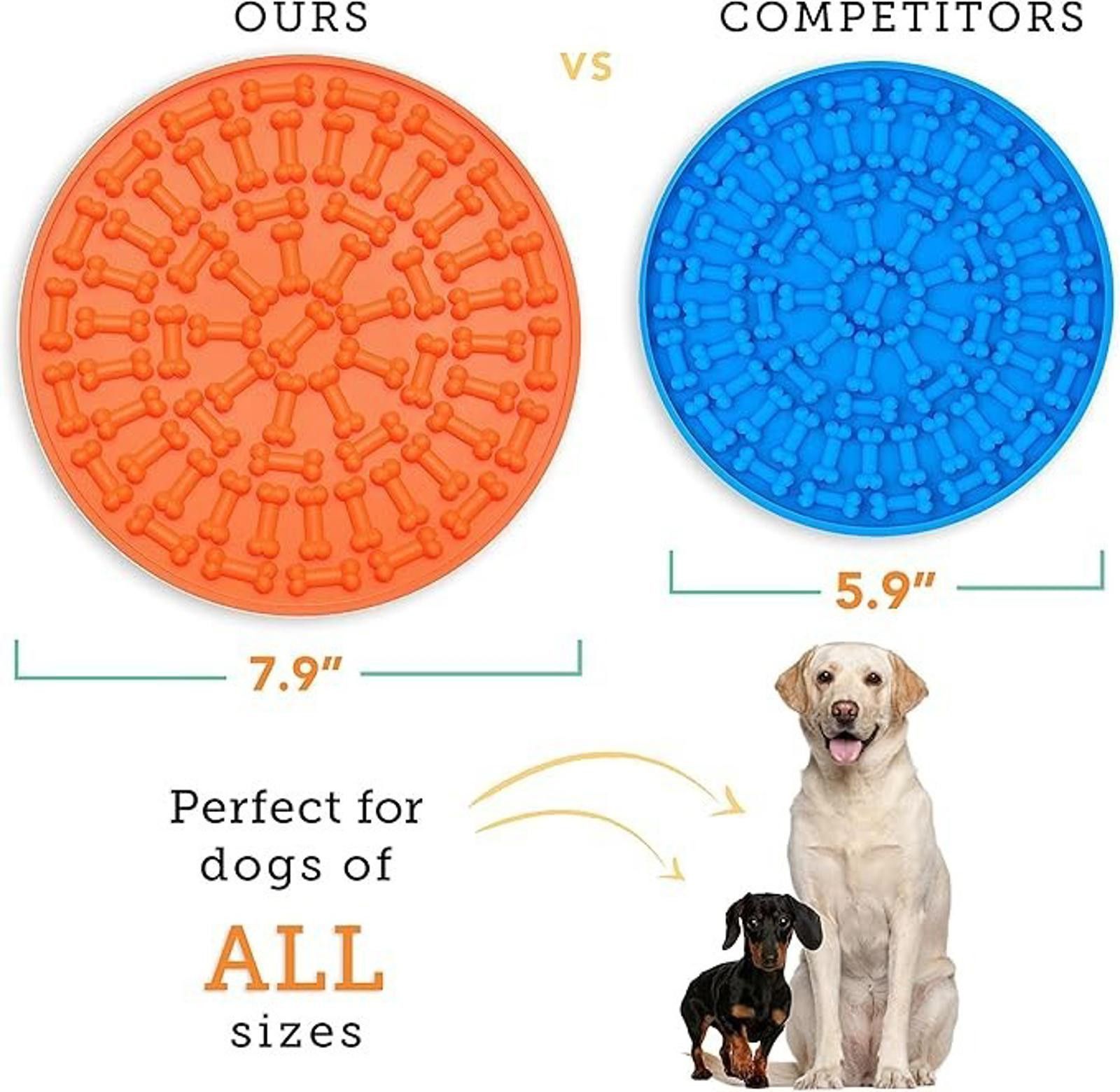 Other PETCHA Dog Silicone Pet Lick Mat and Slow Feeder Size ONE SIZE - 3 Thumbnail