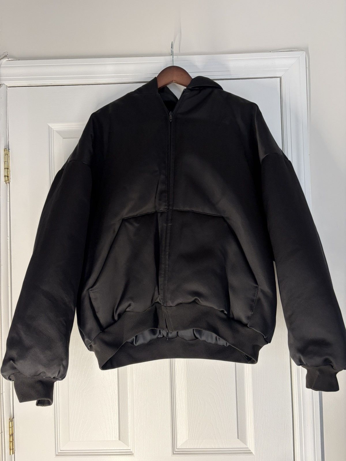 Balenciaga Balenciaga Padded Zip Up Hoodie (Demna Era) Size US M / EU 48-50 / 2 - 5 Thumbnail