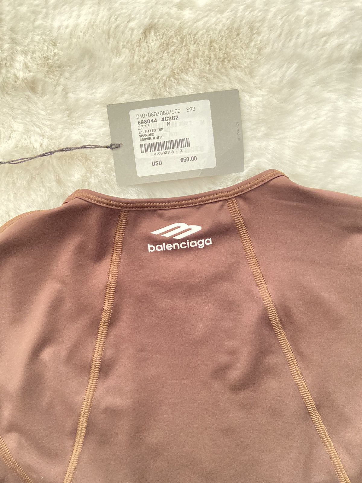 Balenciaga Balenciaga 3B Longsleeve Size M / US 6-8 / IT 42-44 - 4 Thumbnail