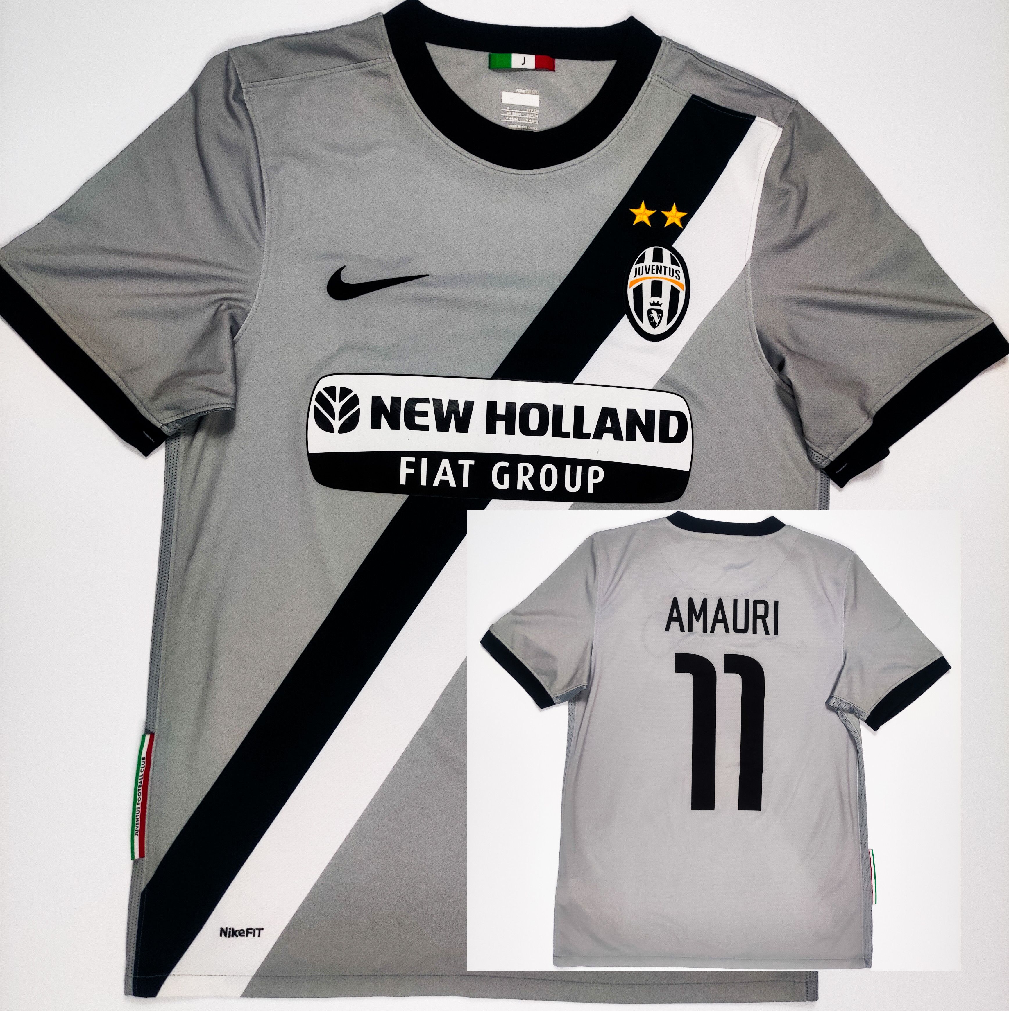 Amauri #11 Juventus FC 2009 2010 Nike Away Shirt Kit Jersey