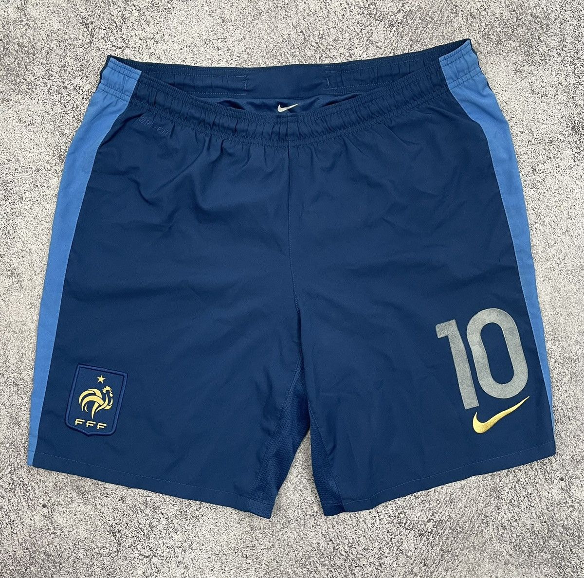 Other France 2012 2013 Home Football Soccer Shorts Nike L Men #10 Size US 34 / EU 50 - 1 Thumbnail