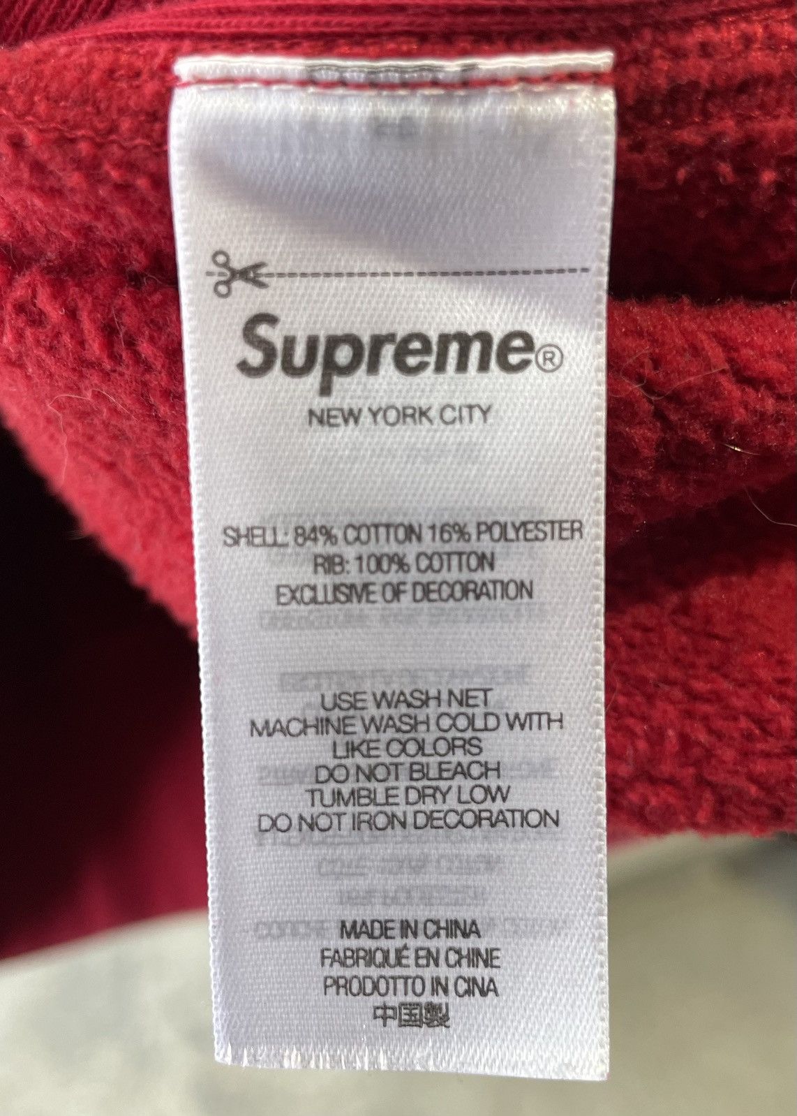 Supreme Supreme Washed Box Logo Crewneck Size US L / EU 52-54 / 3 - 7 Thumbnail