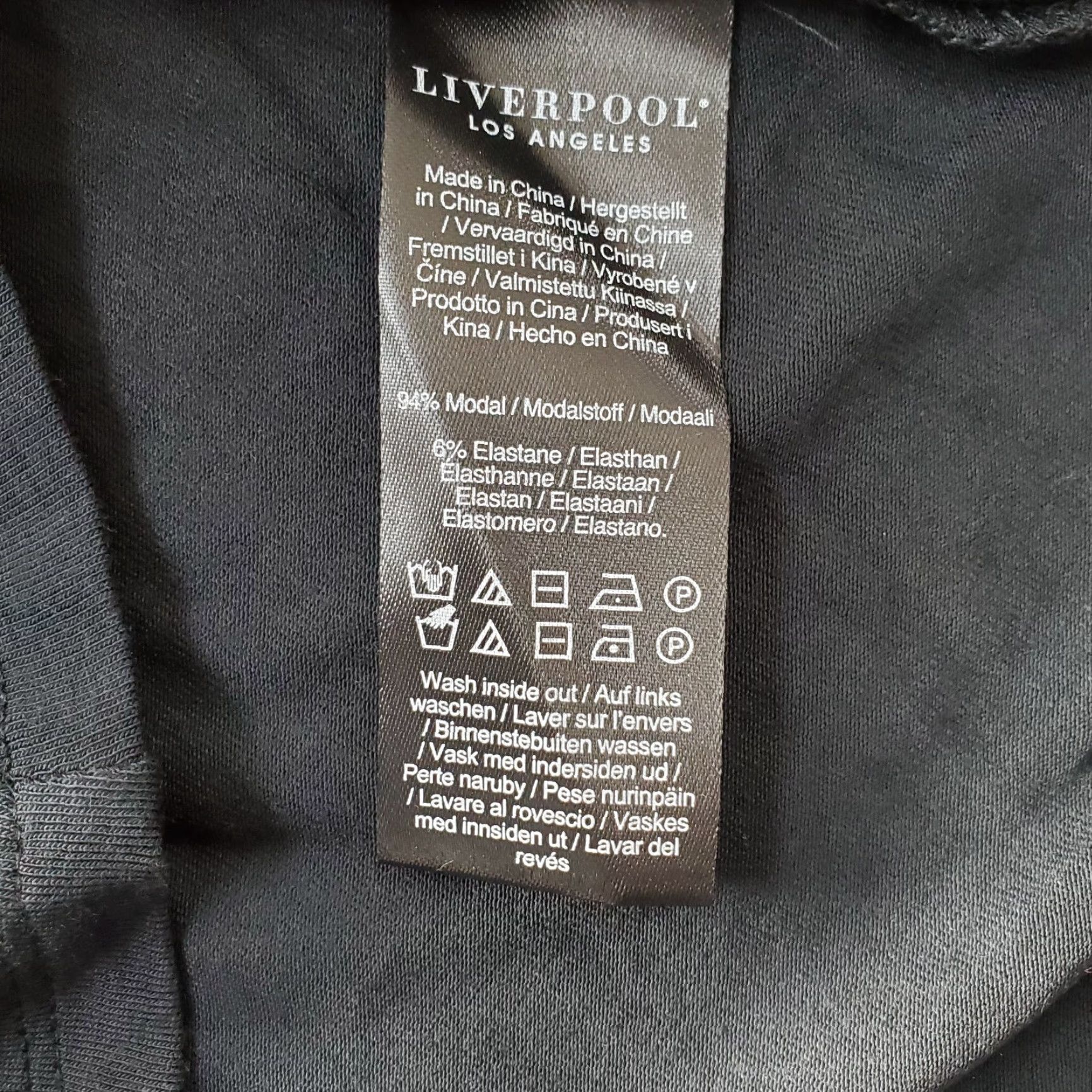 Vintage Liverpool Los Angeles Knit Top Womens PS Black Modal Sleeveless V-Neck Shirt Size S / US 4 / IT 40 - 6 Thumbnail