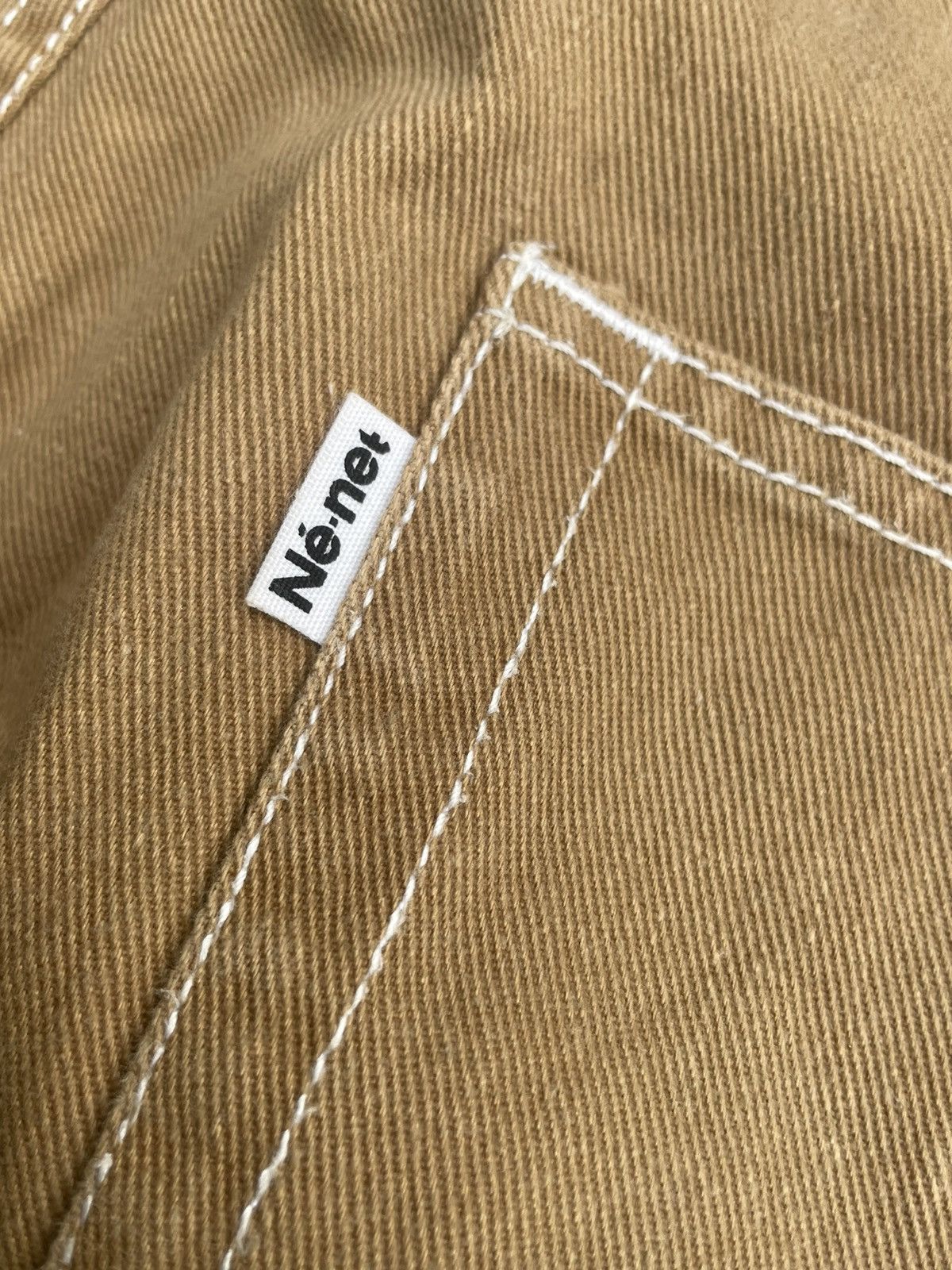 Issey Miyake × Japanese Brand × Ne-Net Ne-net Issey Miyake Baggy Denim Size US 27 - 10 Thumbnail