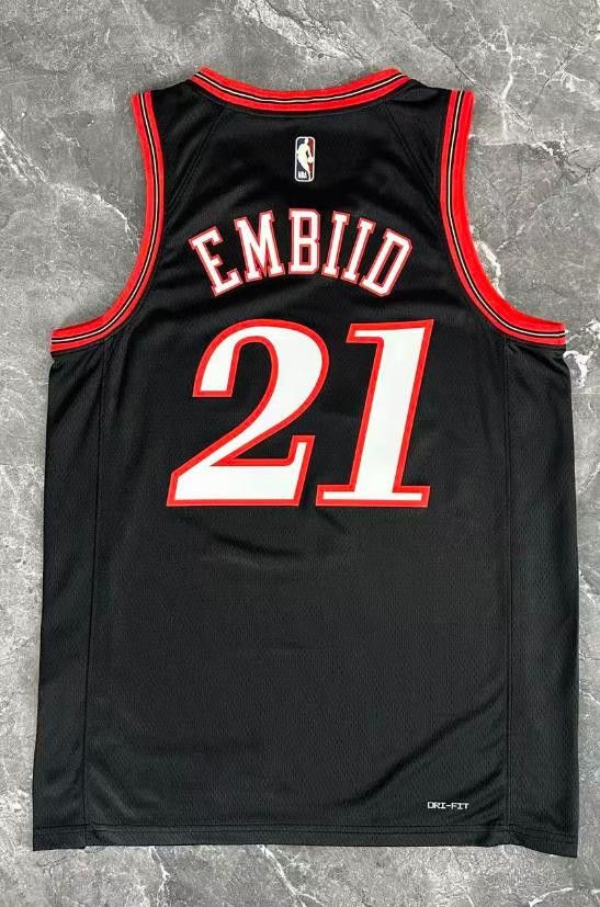 NBA Philadelphia 76ers #21 Joel Embiid Jersey 26 Size US M / EU 48-50 / 2 - 2 Thumbnail