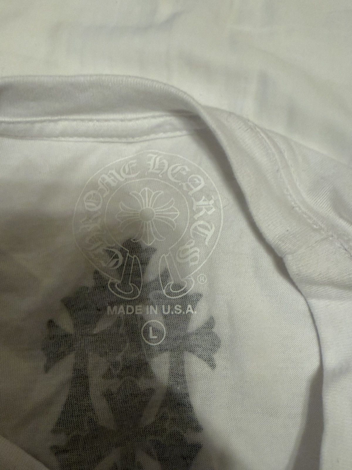 Chrome Hearts Chrome Hearts Tire Tracks L/S T-shirt Size US L / EU 52-54 / 3 - 4 Thumbnail