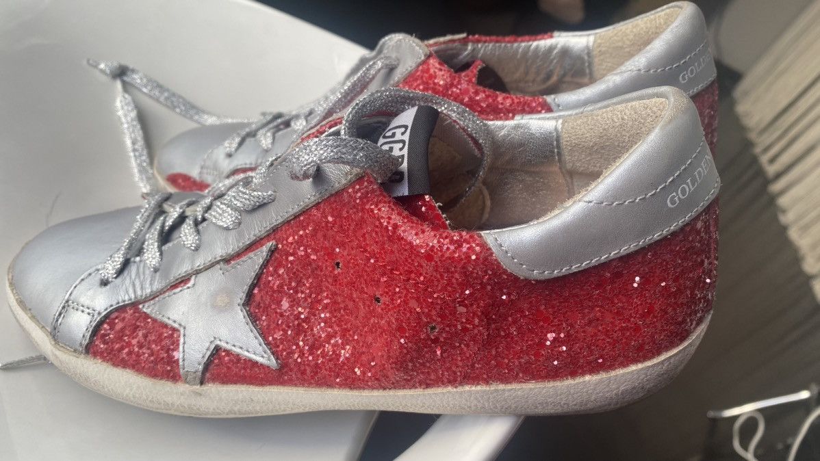 Golden Goose Golden goose super star glitter Size US 9 / IT 39 - 2 Thumbnail