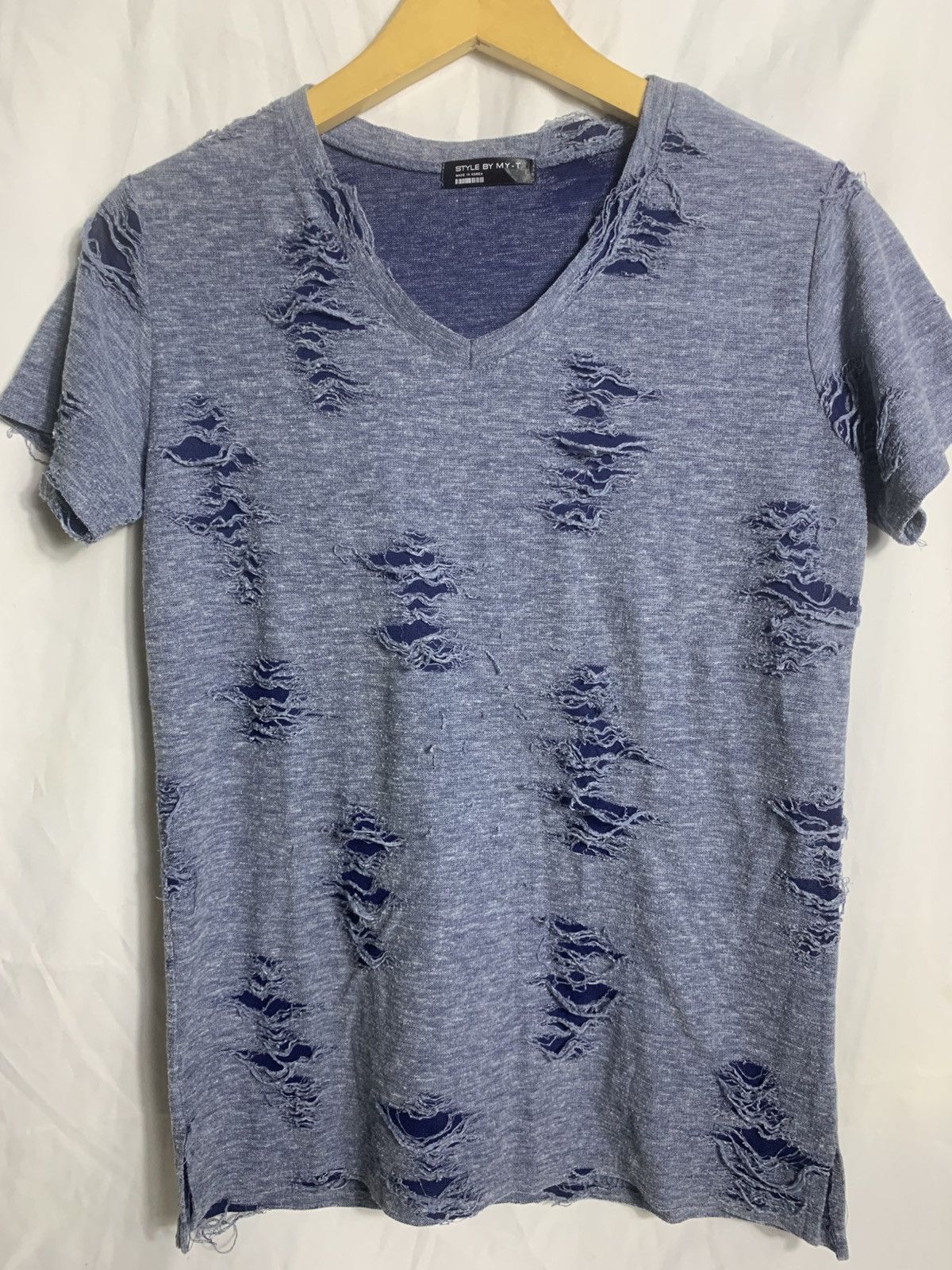 Japanese Brand Distressed Style byMT shirt Size US S / EU 44-46 / 1 - 3 Thumbnail