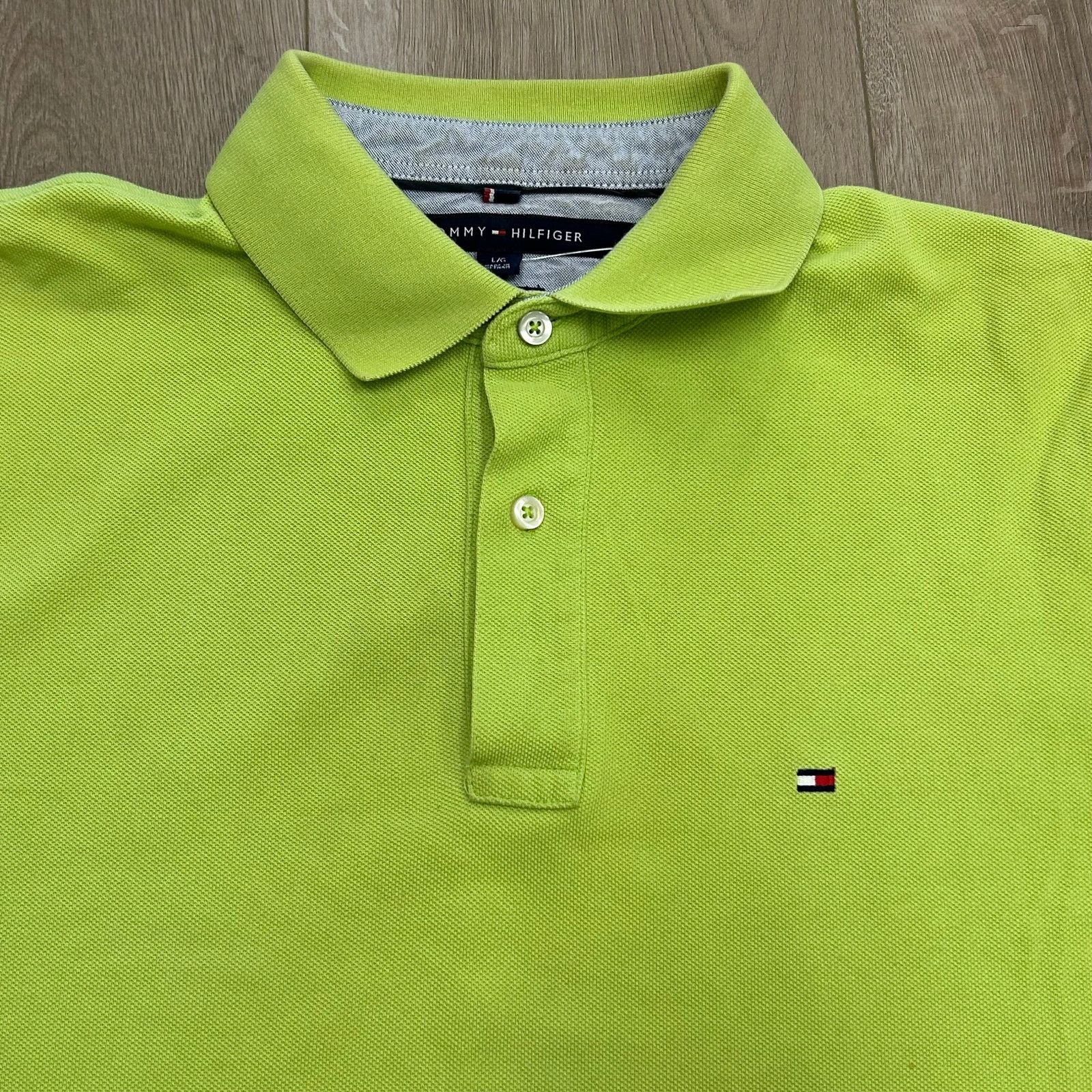 Tommy Hilfiger Tommy Hilfiger classic fit short-sleeve polo shirt Large L Size US L / EU 52-54 / 3 - 5 Thumbnail