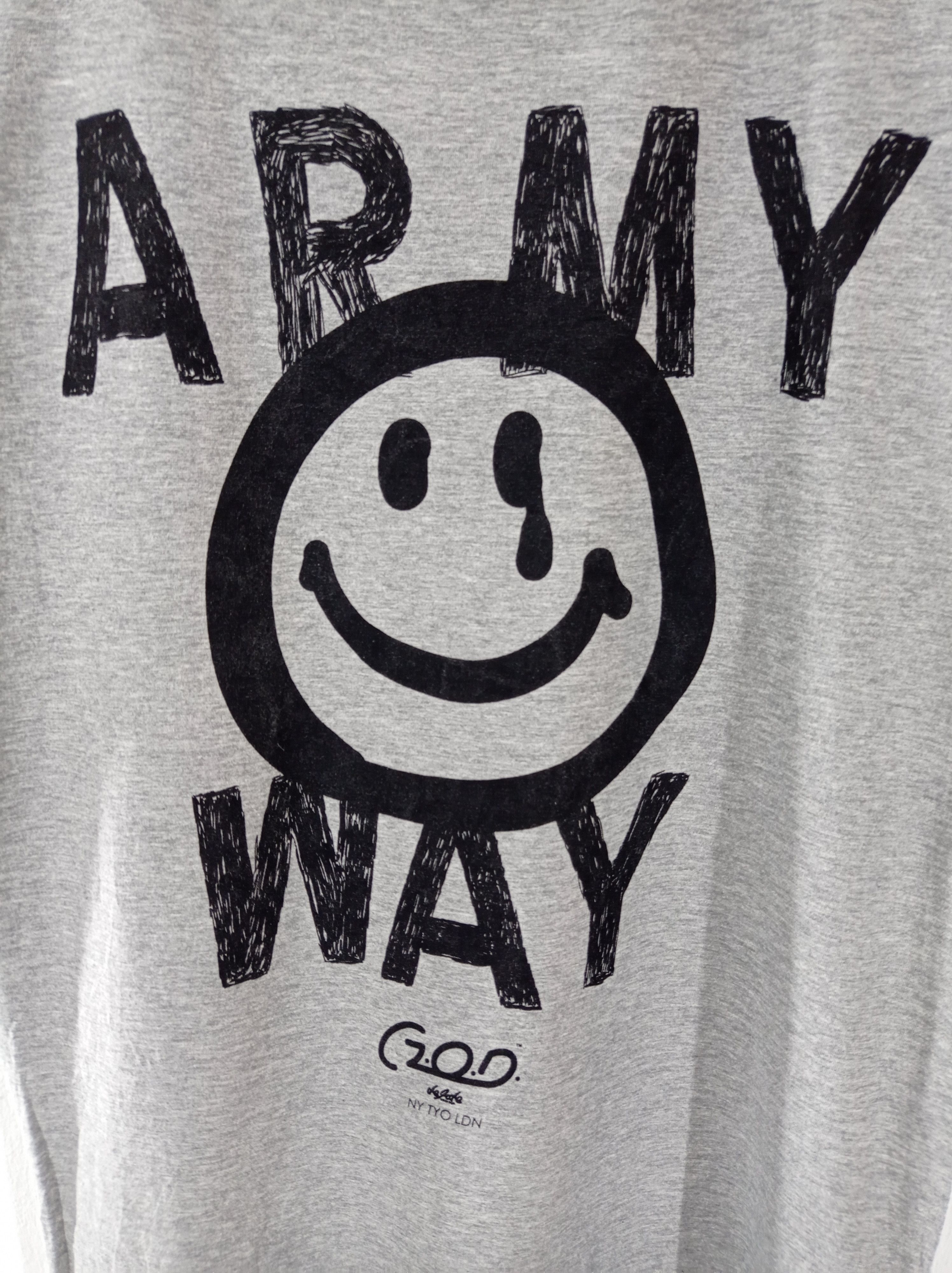Beams Plus Japanese Brand Beams Army Way T-Shirt Size US S / EU 44-46 / 1 - 3 Thumbnail