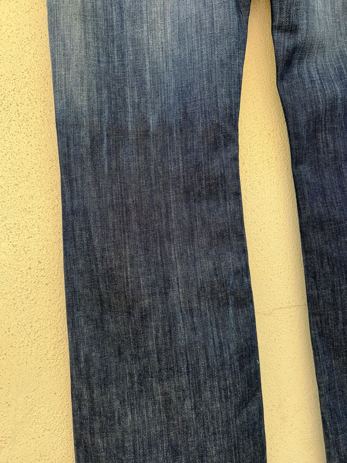 Jimmy Taverniti Vintage Taverniti So Jeans James 19 Fade Blue Denim Flare Size US 36 / EU 52 - 15 Thumbnail