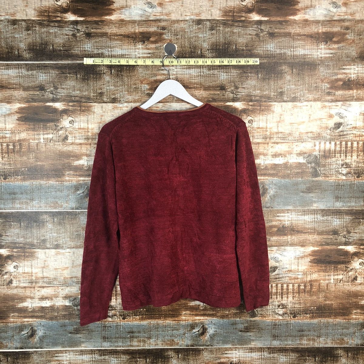 Homespun Knitwear Sun Giano Red vintage Knitwear #A2280 Size M / US 6-8 / IT 42-44 - 14 Thumbnail