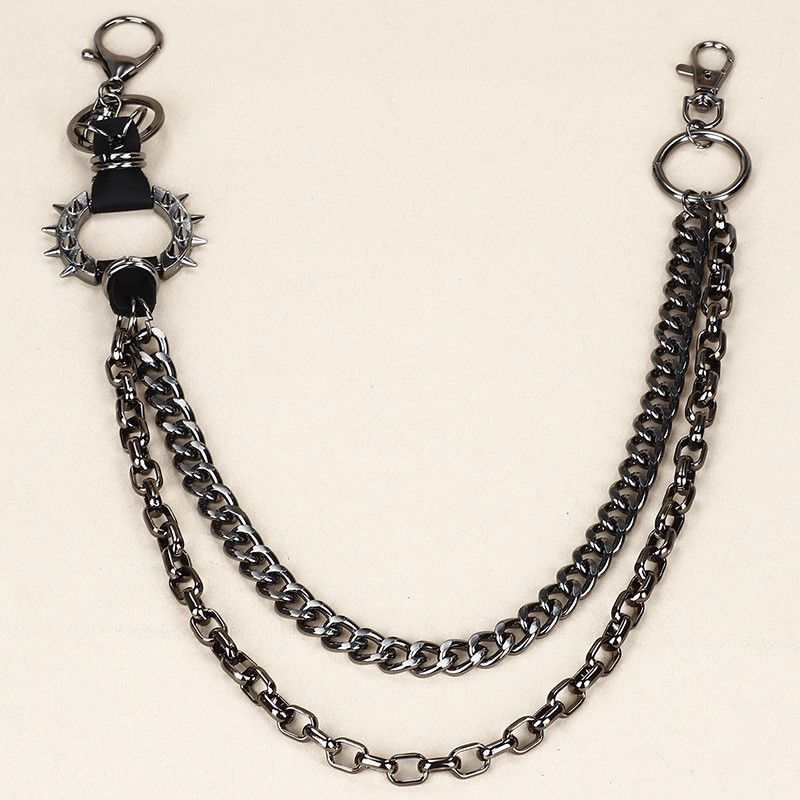Japanese Brand × Jewelry Wallet Keychain Double Line Size ONE SIZE - 1 Thumbnail