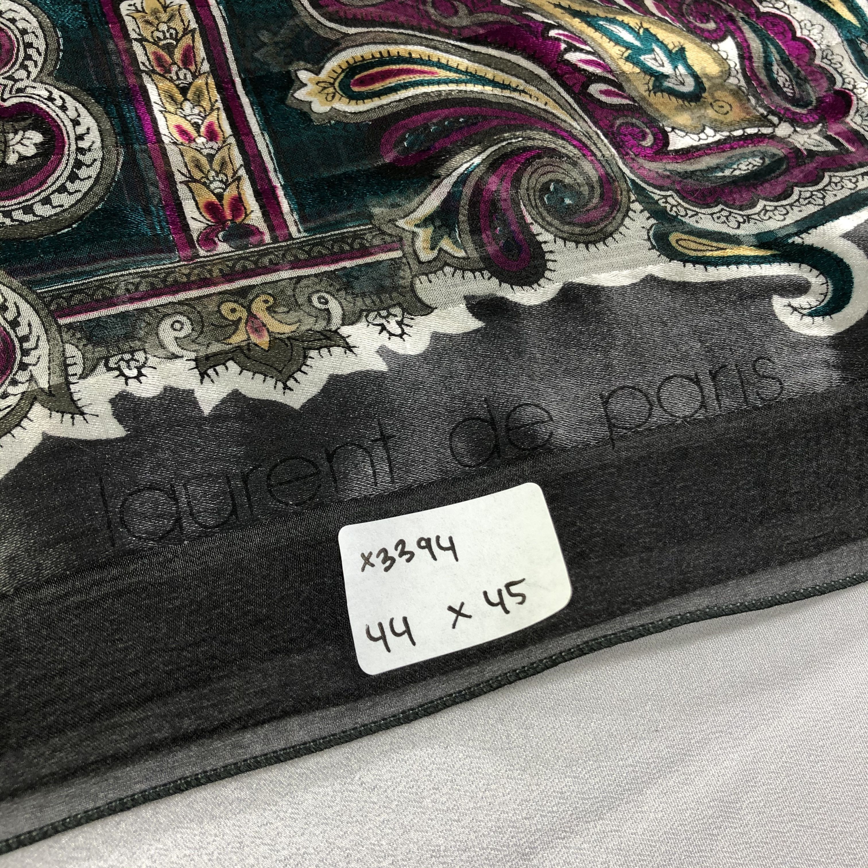 Vintage Vintage Silk Scarf Size ONE SIZE - 7 Thumbnail