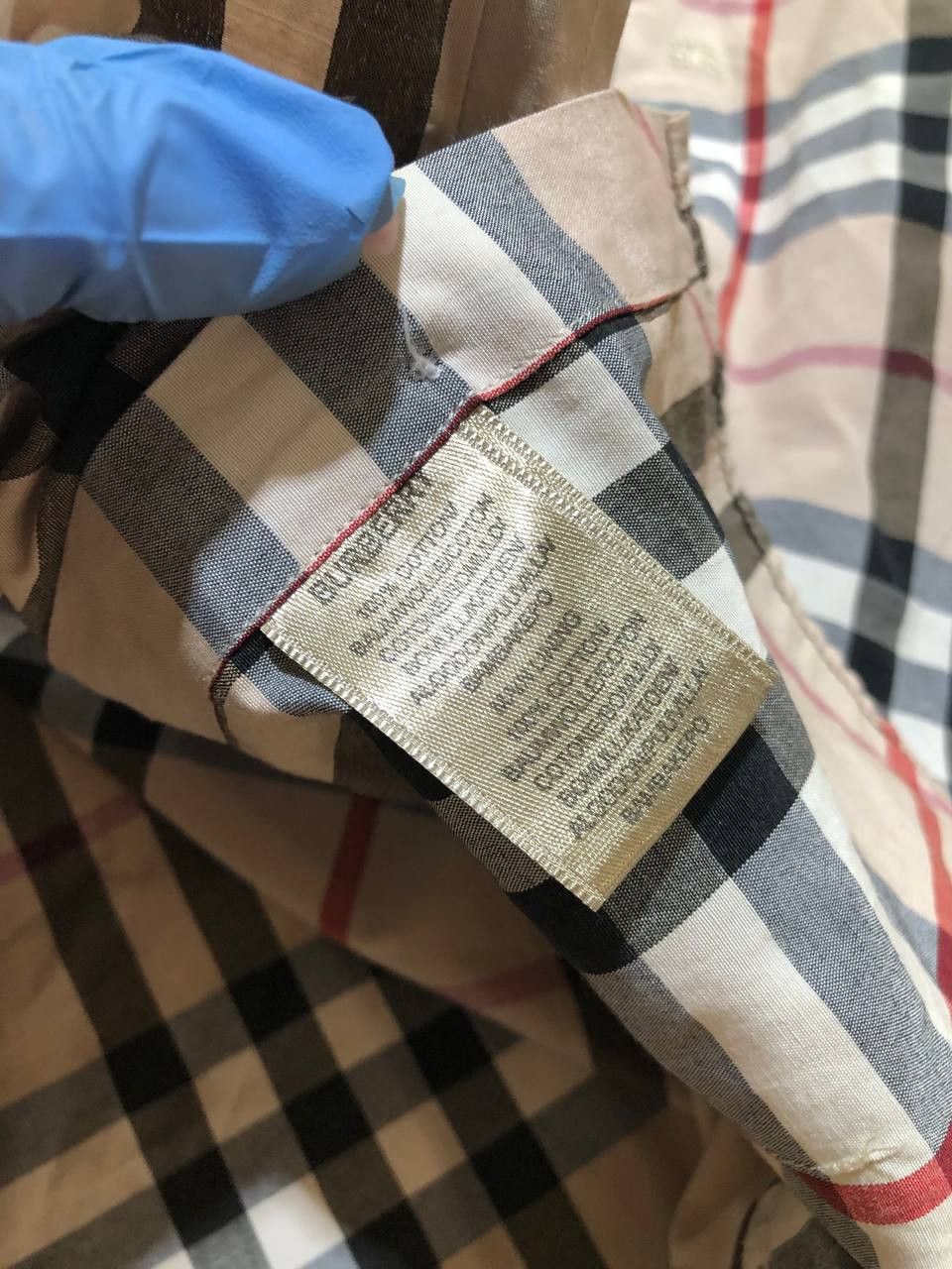 Burberry Burberry Brit Nova Check Button Down Long Sleeve Shirt Size M / US 6-8 / IT 42-44 - 4 Thumbnail