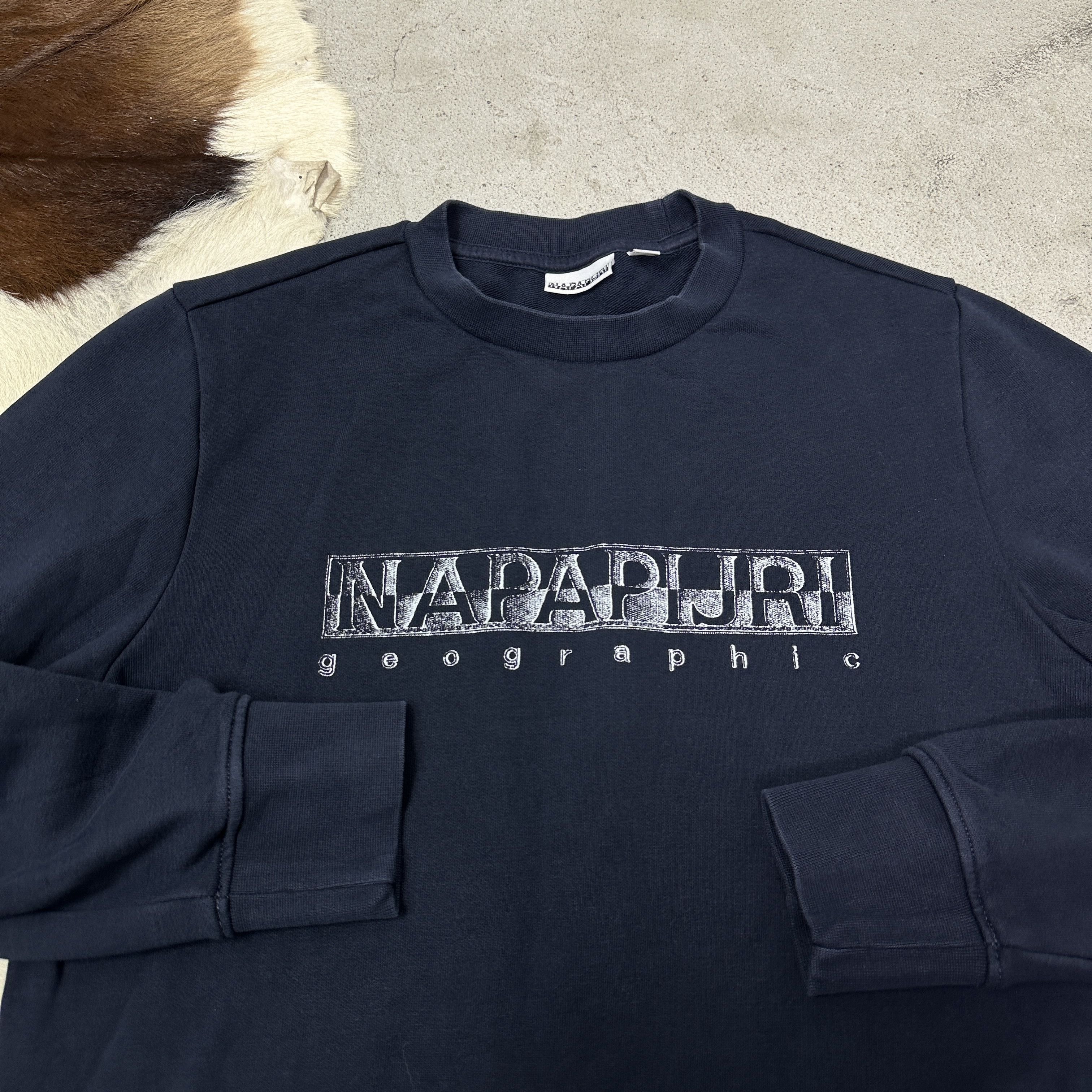 Napapijri Vintage Streetwear Sporty Skater Napapijri Sweatshirt Y2K Size US S / EU 44-46 / 1 - 5 Thumbnail