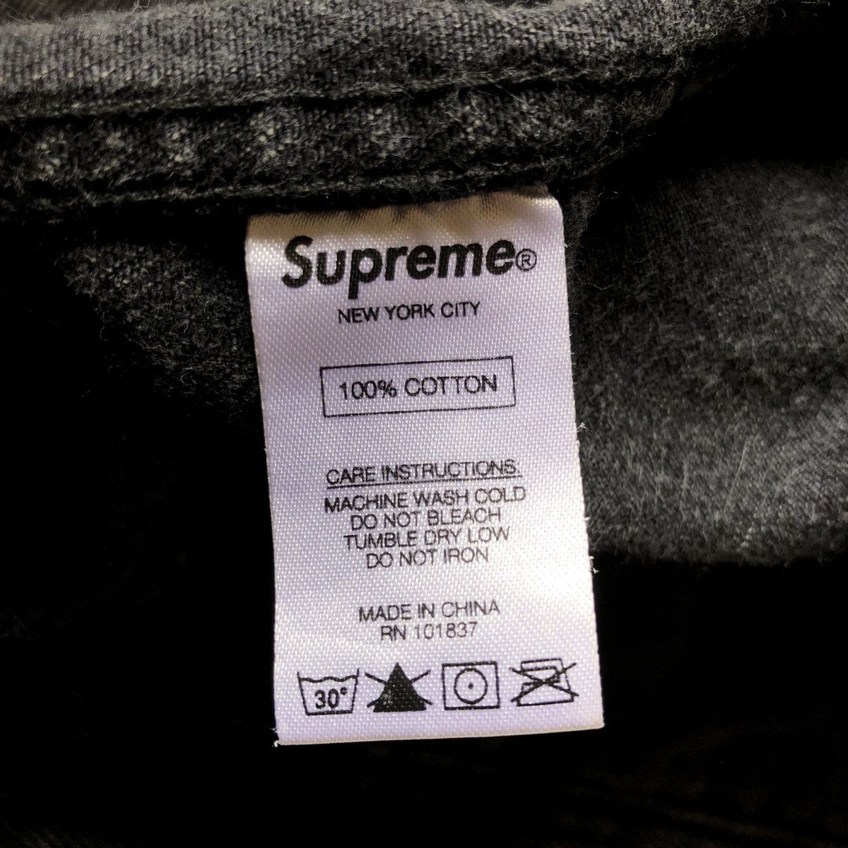 Supreme Supreme Studded denim trucker black Size US M / EU 48-50 / 2 - 10 Thumbnail