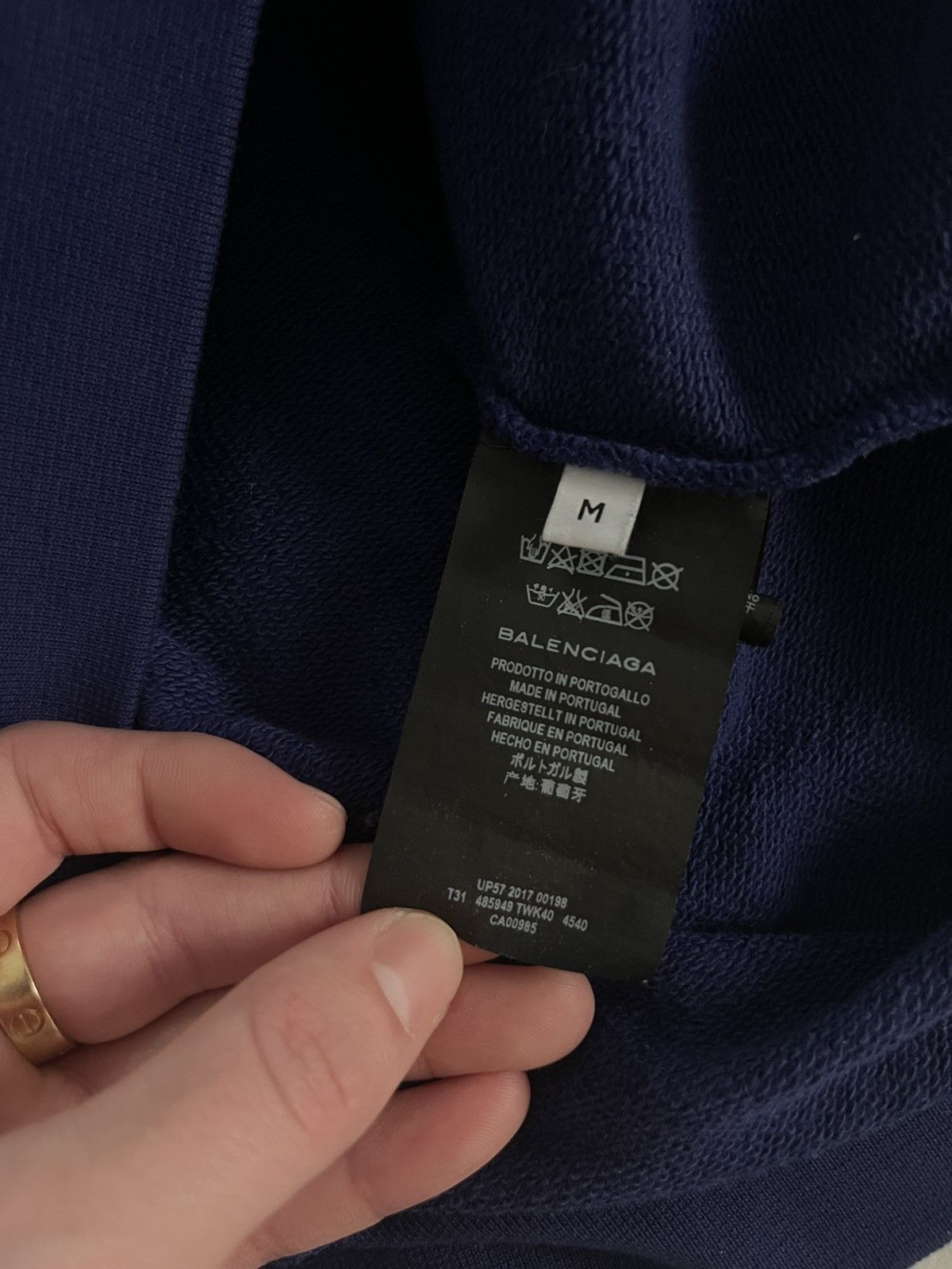 Balenciaga Balenciaga 2017 Campaign Hoodie Size US M / EU 48-50 / 2 - 5 Thumbnail