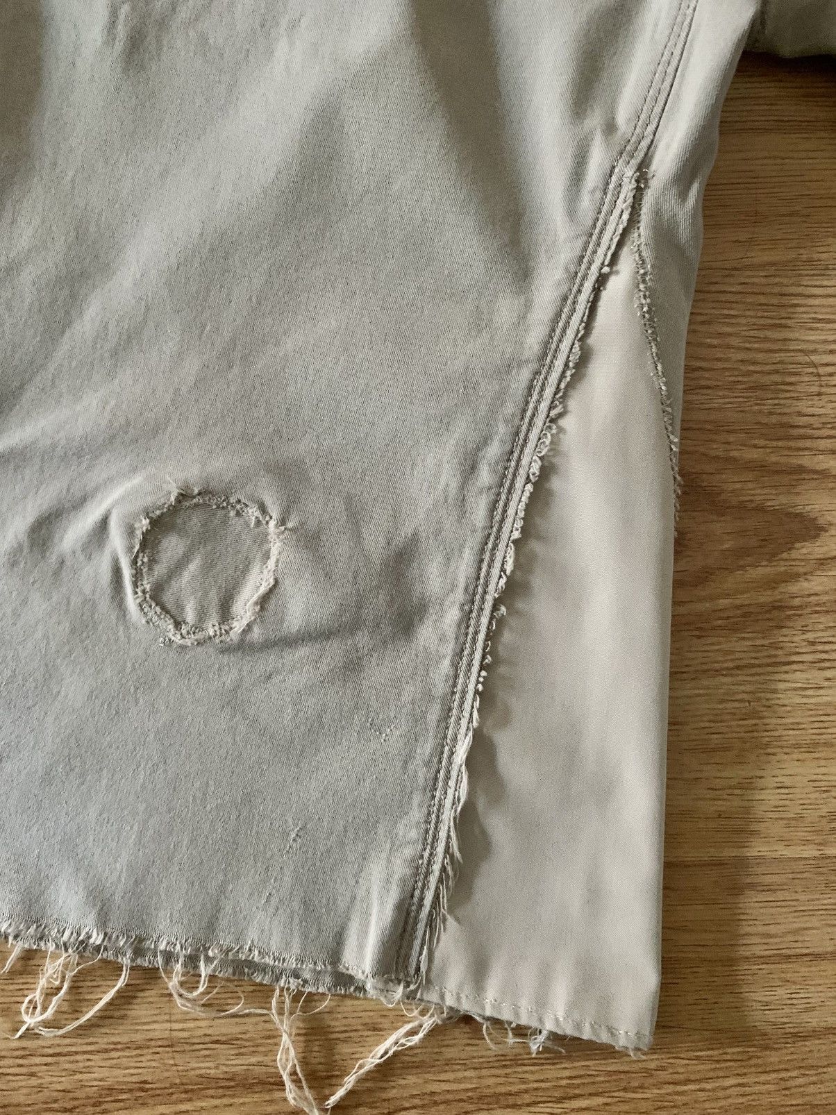 Hugo Boss × Vintage Wide Leg/Flared Khaki Shorts Size US 32 / EU 48 - 5 Thumbnail