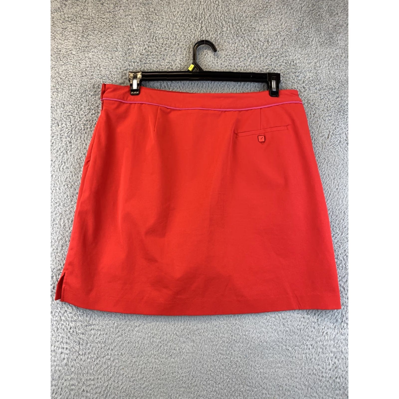 Vintage EP PRO Women's Golf Skort 12 Red Plaid Tennis Activewear Pockets Stretch Short Skirt Size 34" / US 12 / IT 48 - 5 Thumbnail