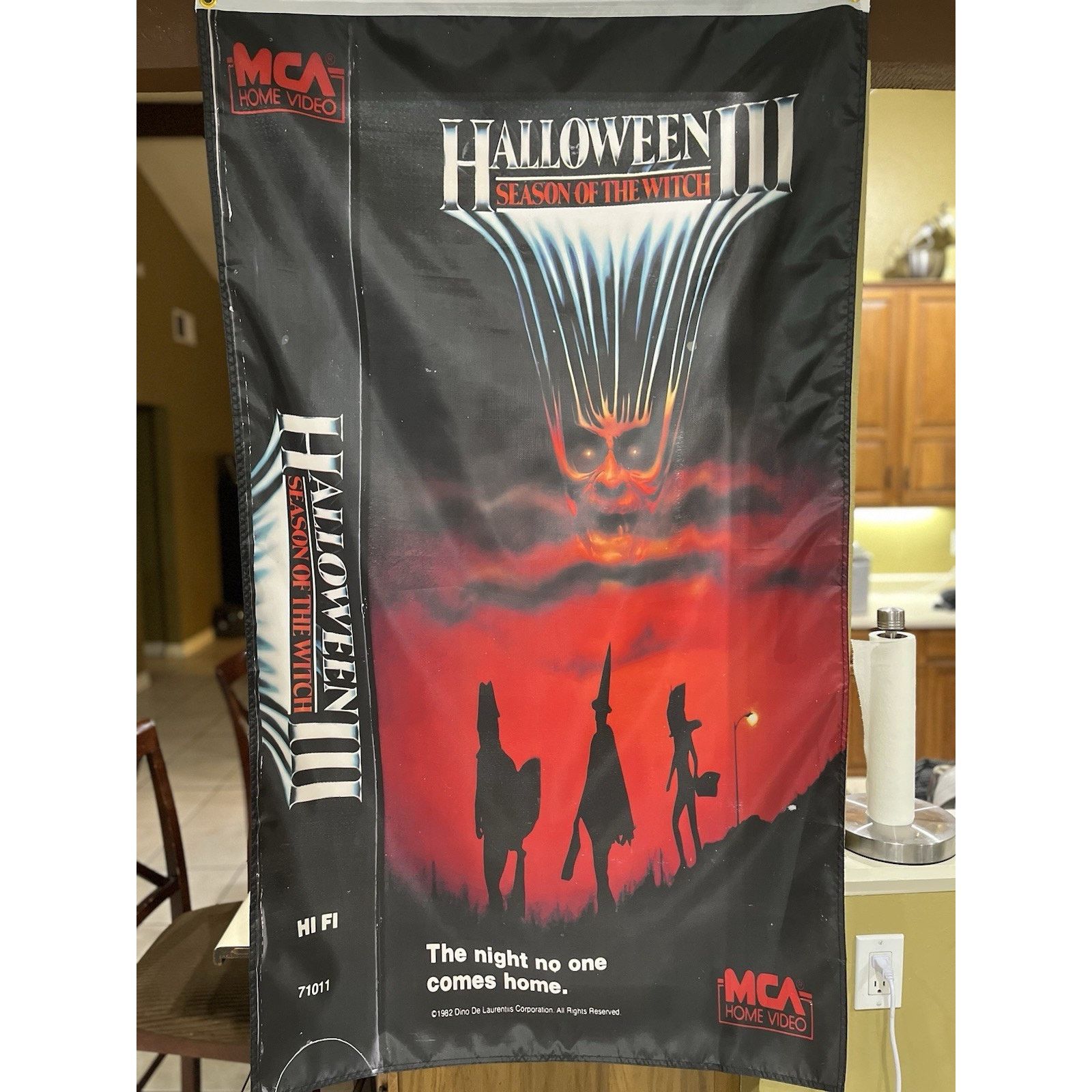 Other Halloween III Season of the Witch VHS Boxart 5' Flag Horror Size ONE SIZE - 1 Thumbnail
