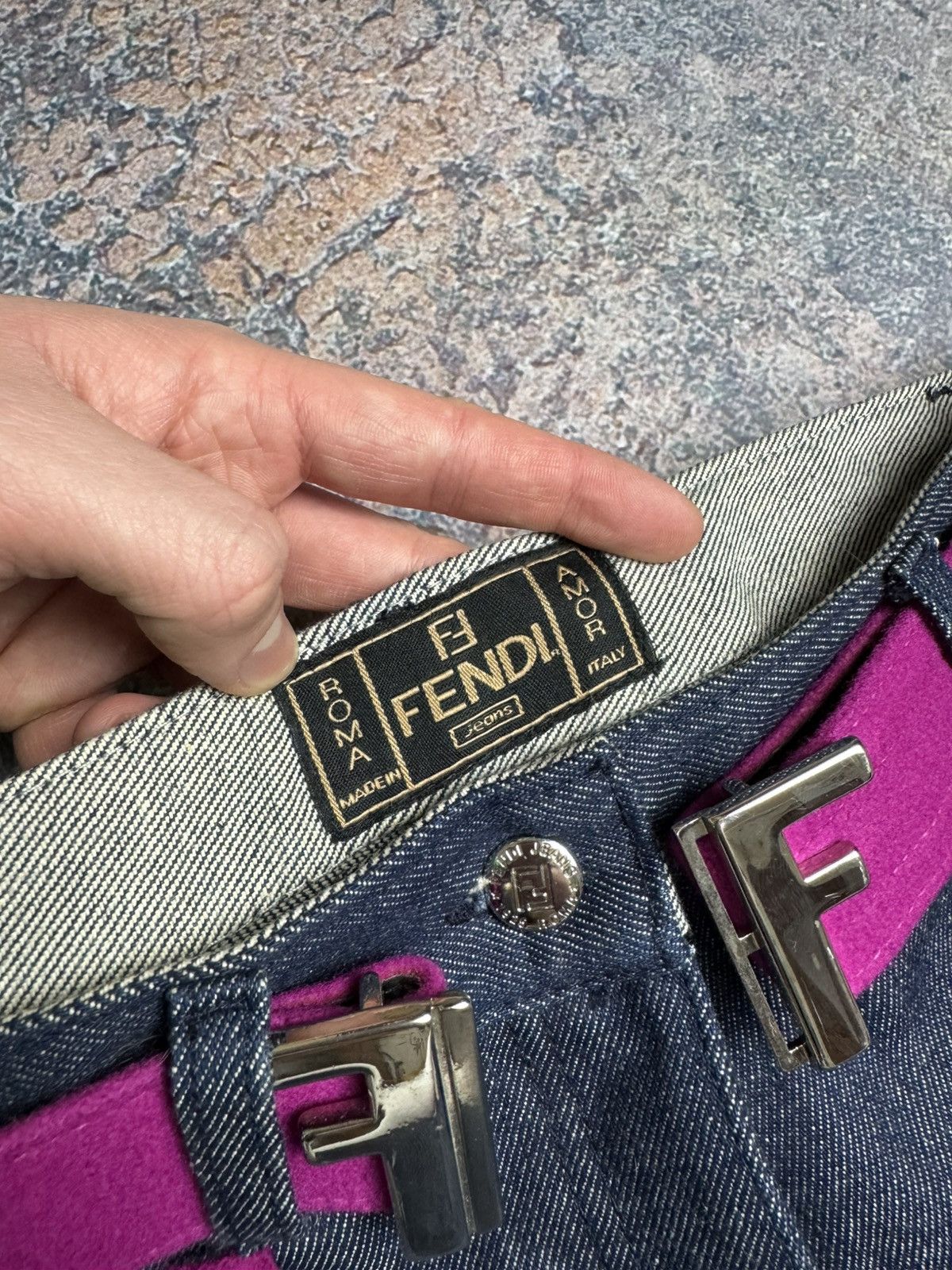 Fendi × Vintage Vintage Fendi Jeans Denim Size 26" / US 2 / IT 38 - 8 Thumbnail