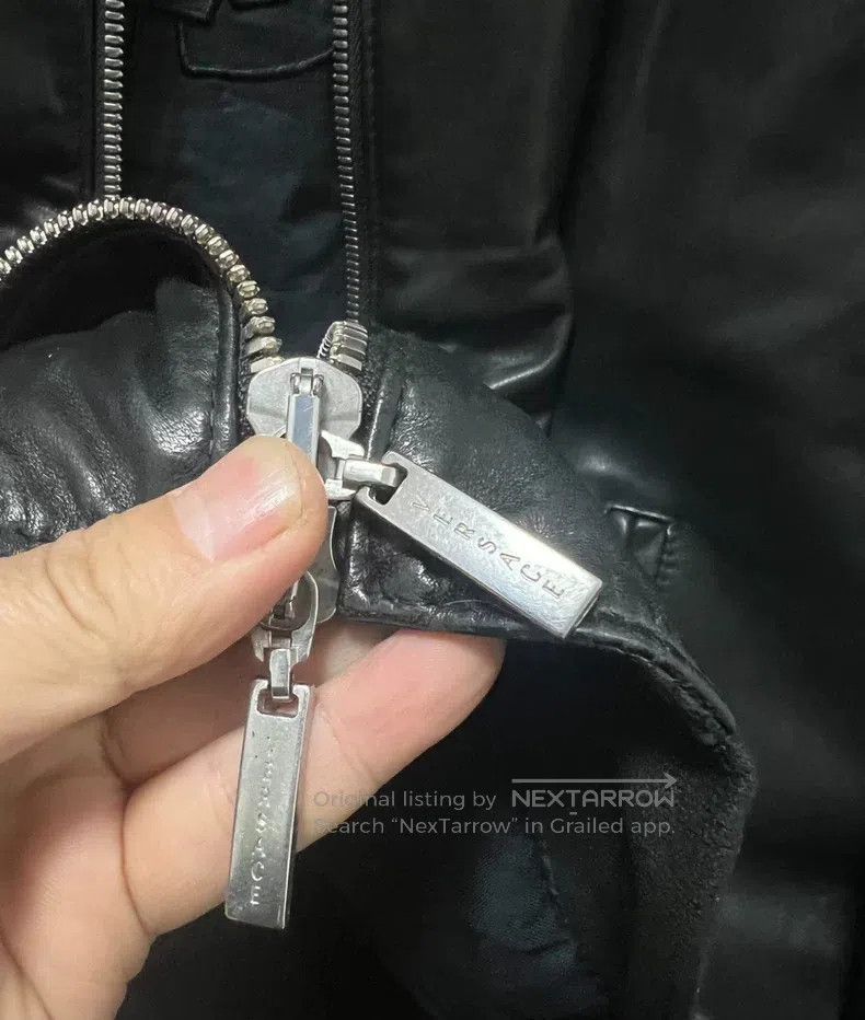 Versace Versace Genuine leather coat Size US L / EU 52-54 / 3 - 6 Thumbnail