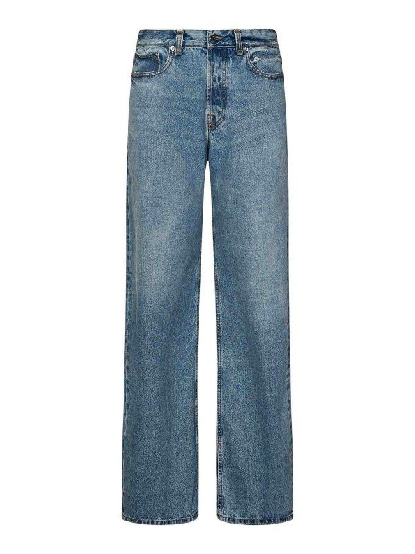 Other Armarium Washed Cotton Denim Jeans Size 27" / US 4 / IT 40 - 1 Thumbnail